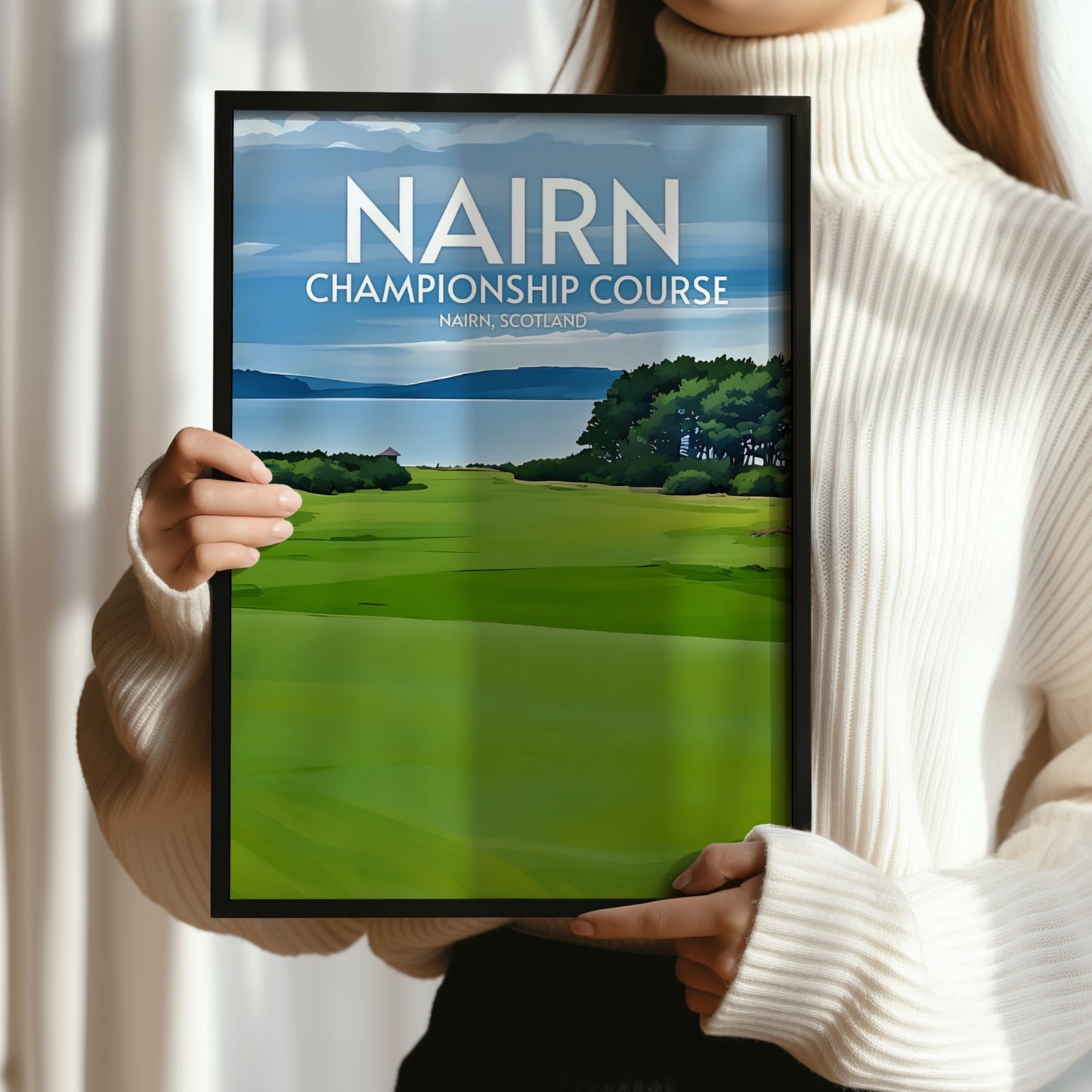 Nairn Championship Course Golf Course Print