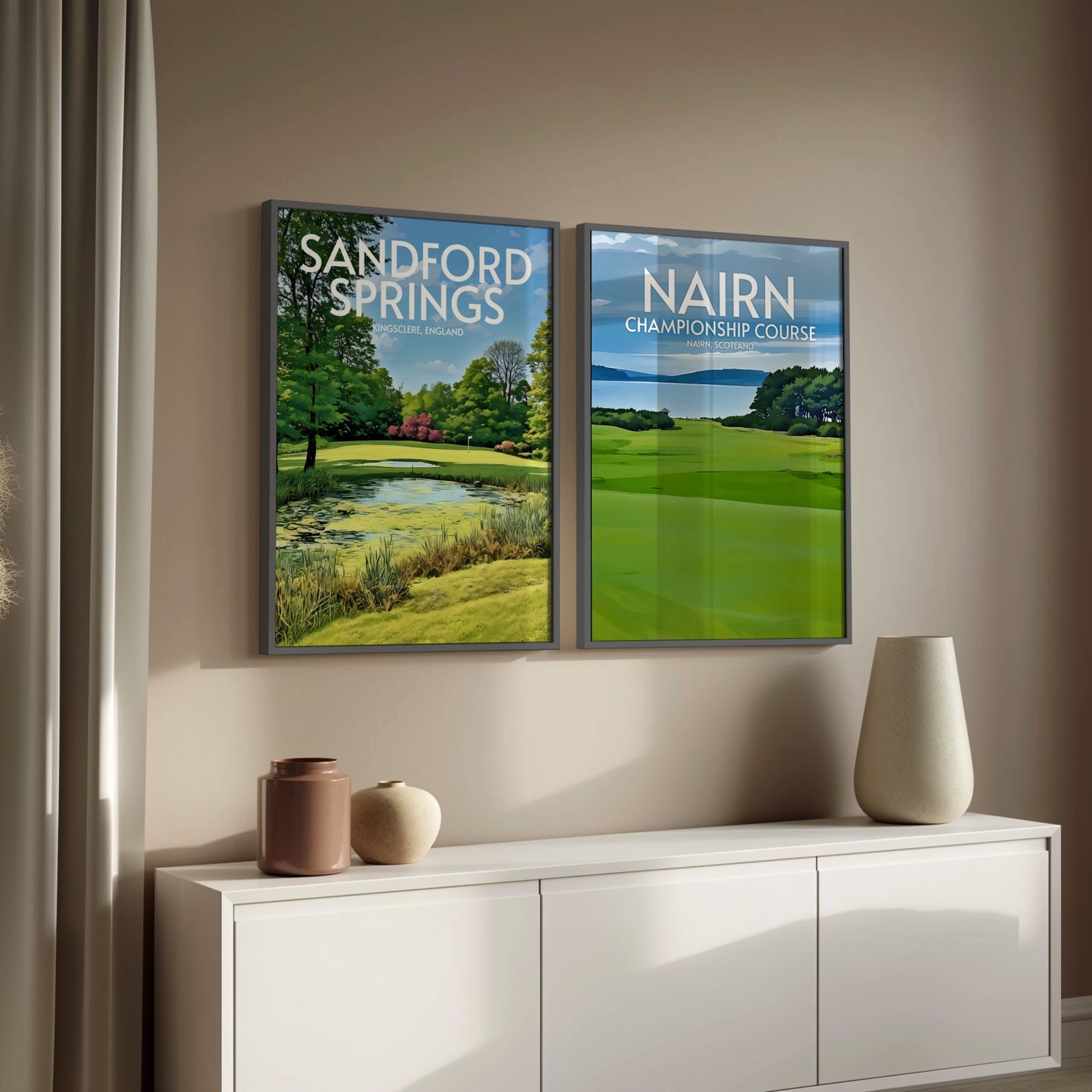 Nairn Championship Course Golf Course Print