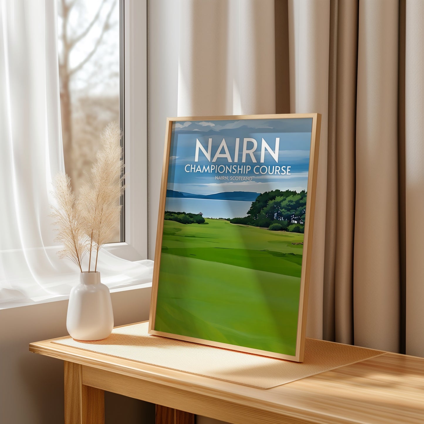 Nairn Championship Course Golf Course Print