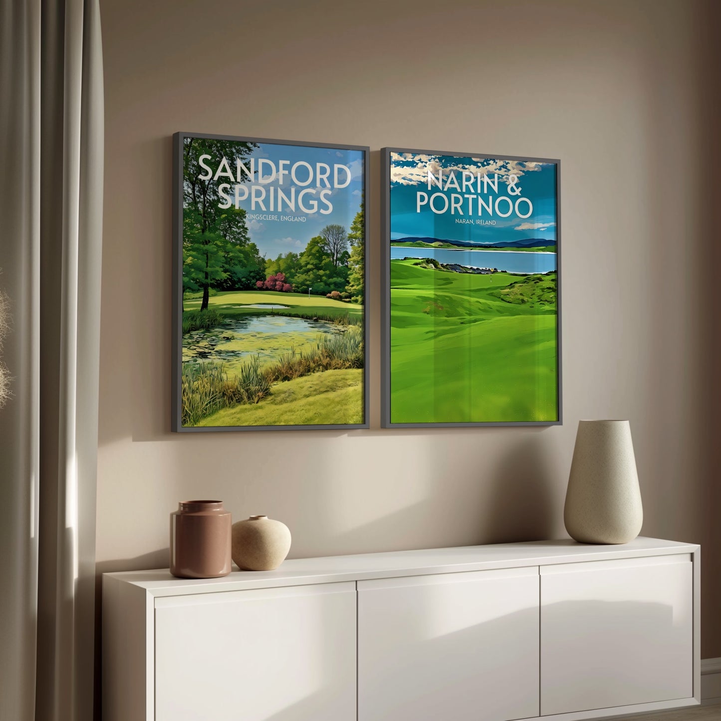 Narin and Portnoo Golf Course Print