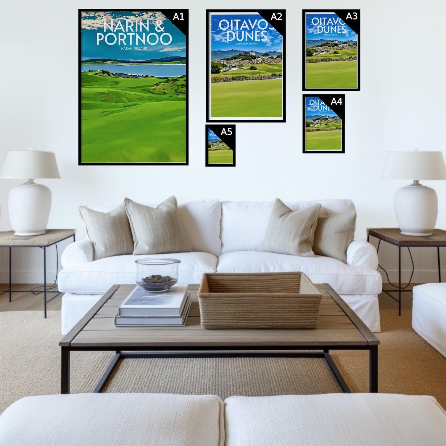 Narin and Portnoo Golf Course Print
