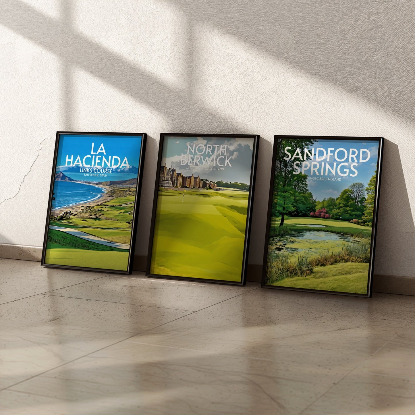 North Berwick Golf Course Print