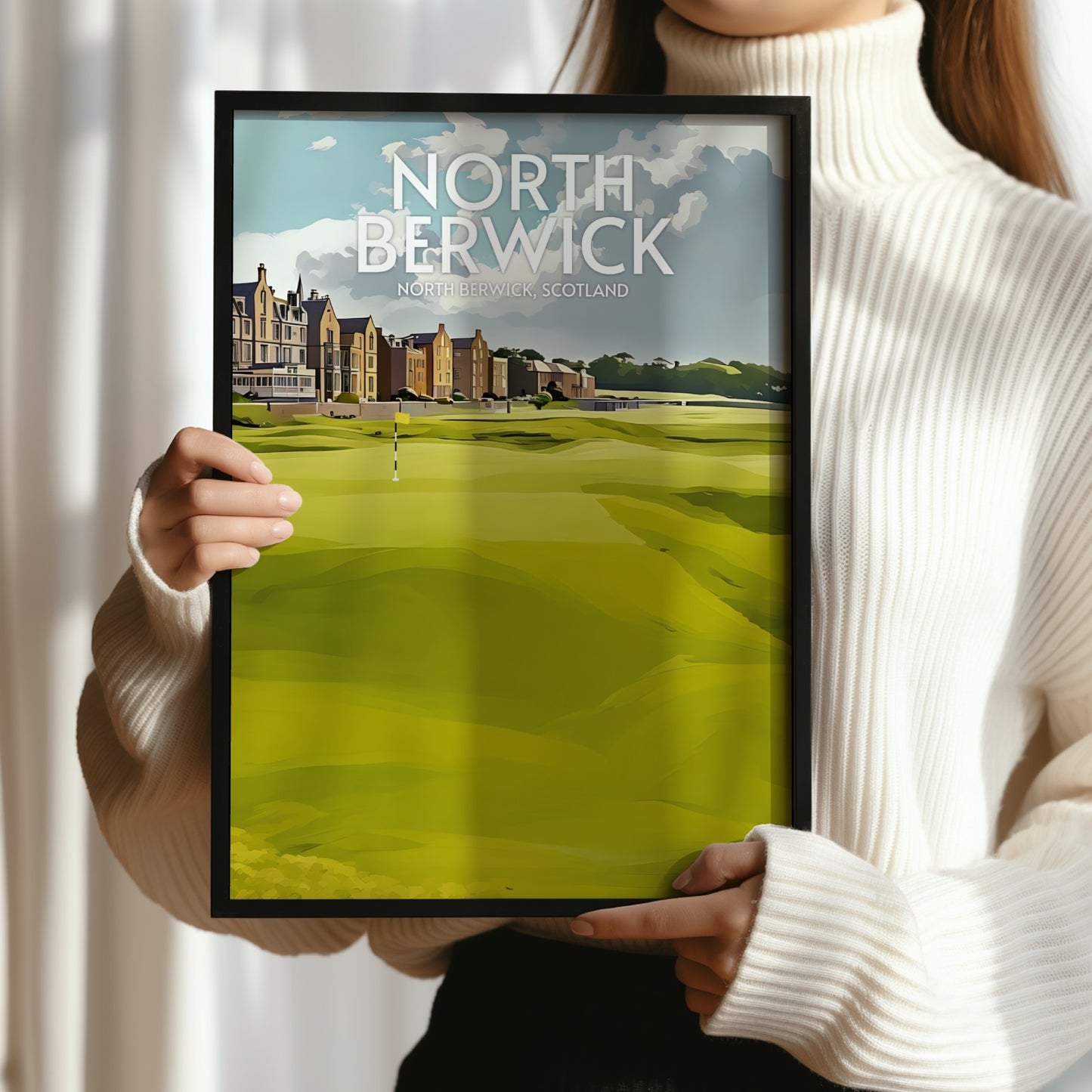 North Berwick Golf Course Print