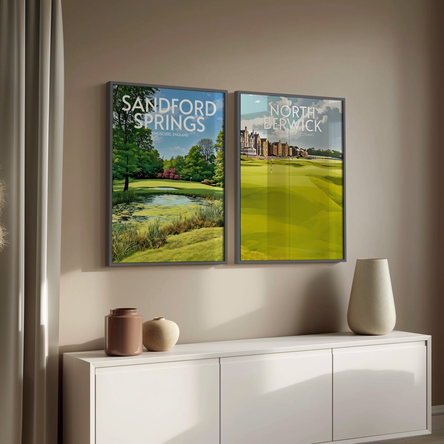 North Berwick Golf Course Print
