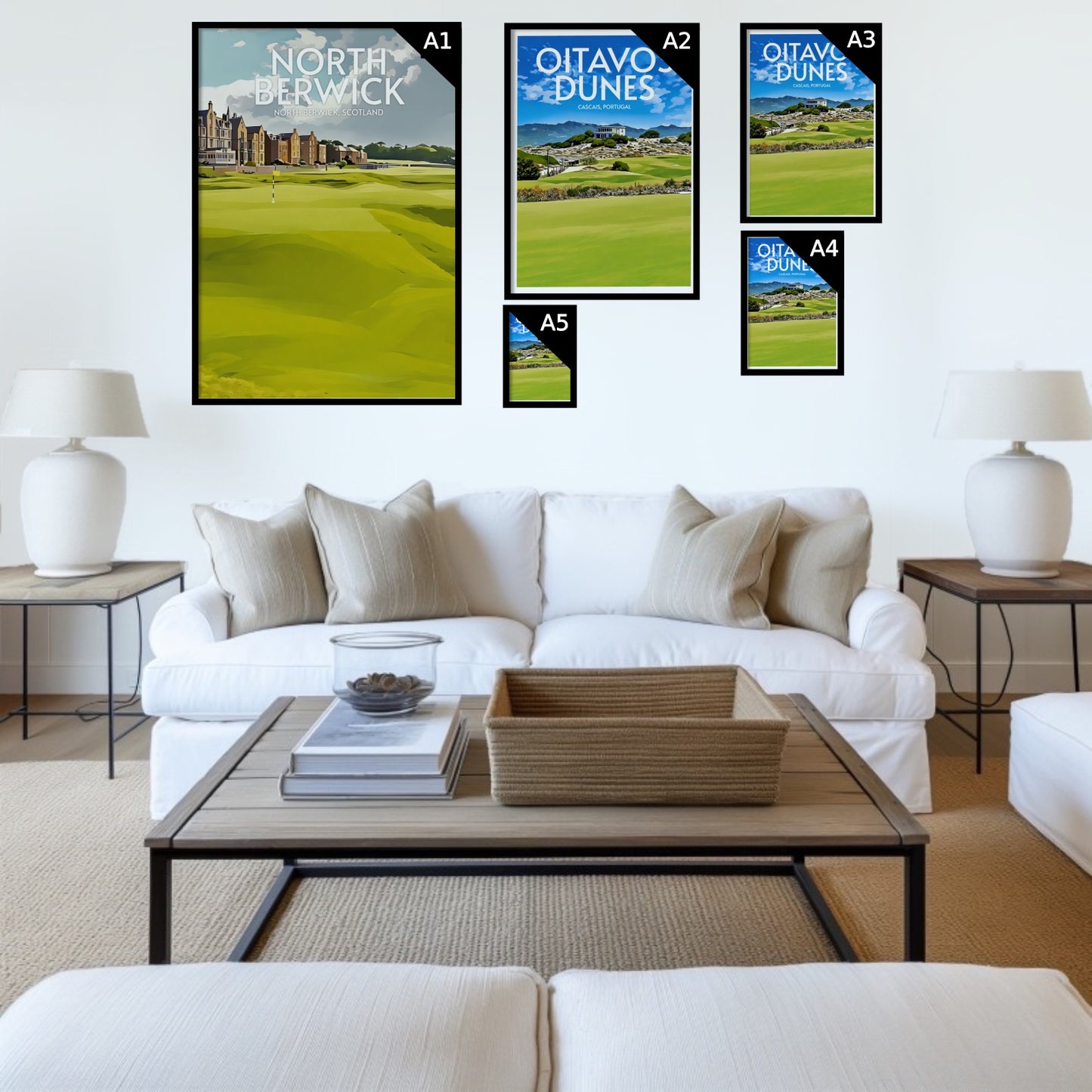 North Berwick Golf Course Print