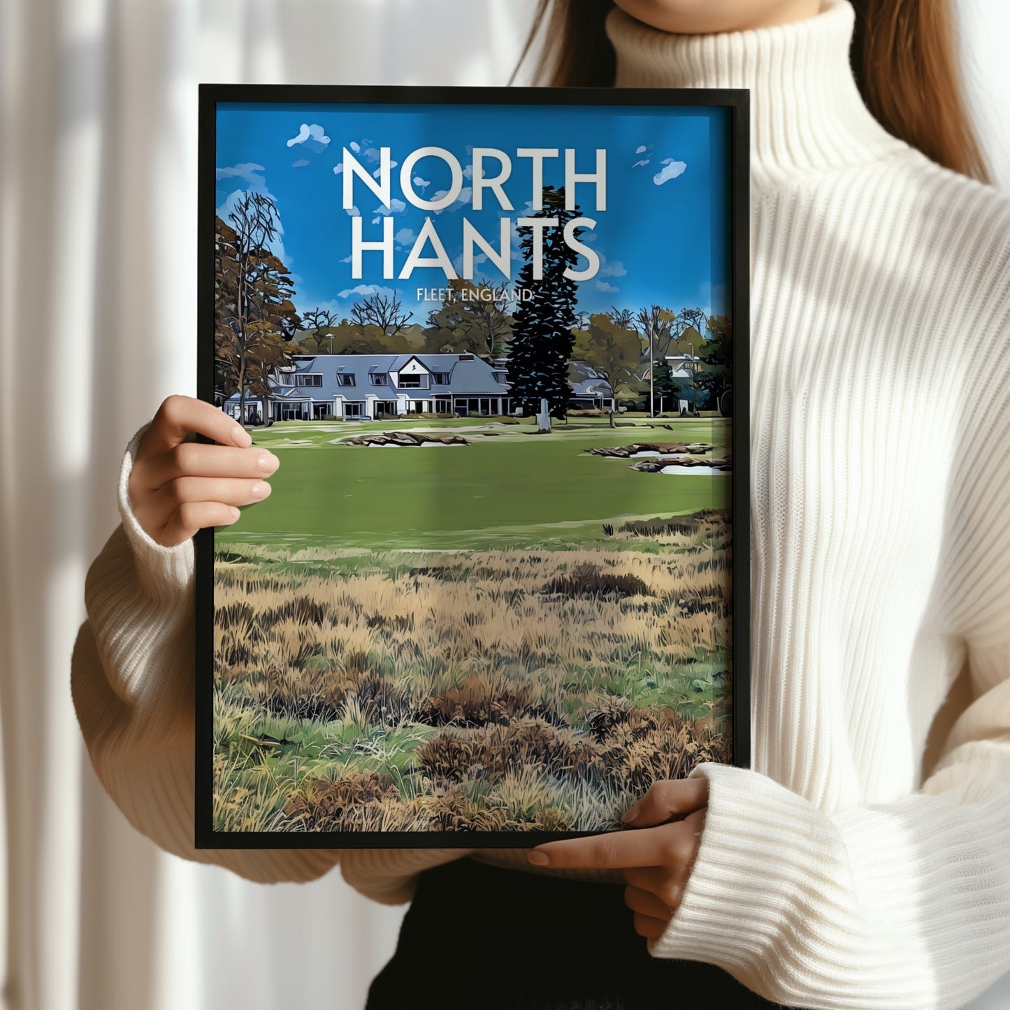 North Hants Golf Course Print
