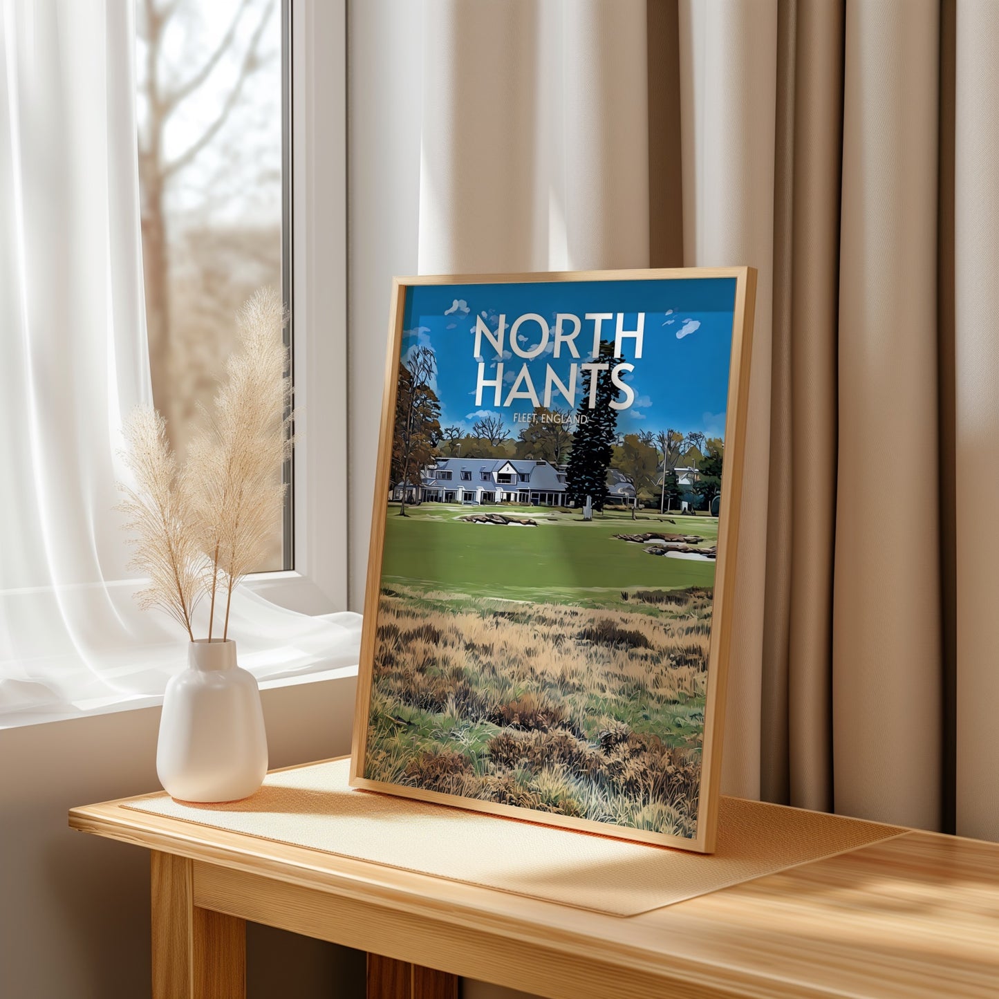 North Hants Golf Course Print