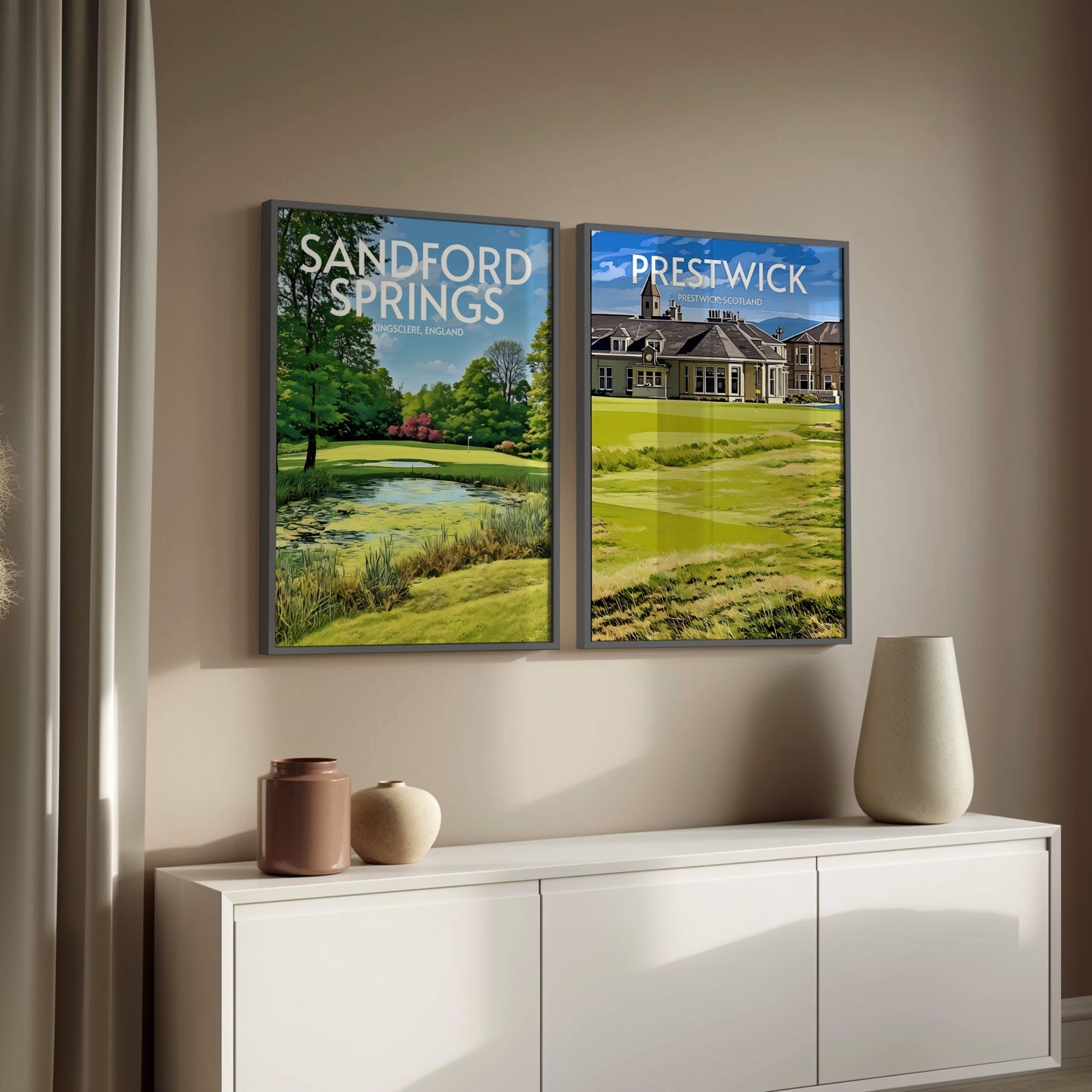 Prestwick Golf Course Print