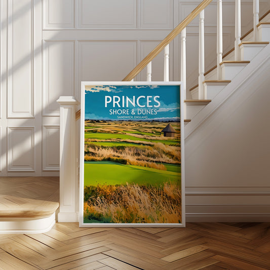 Princes Shore and Dunes Golf Course Print