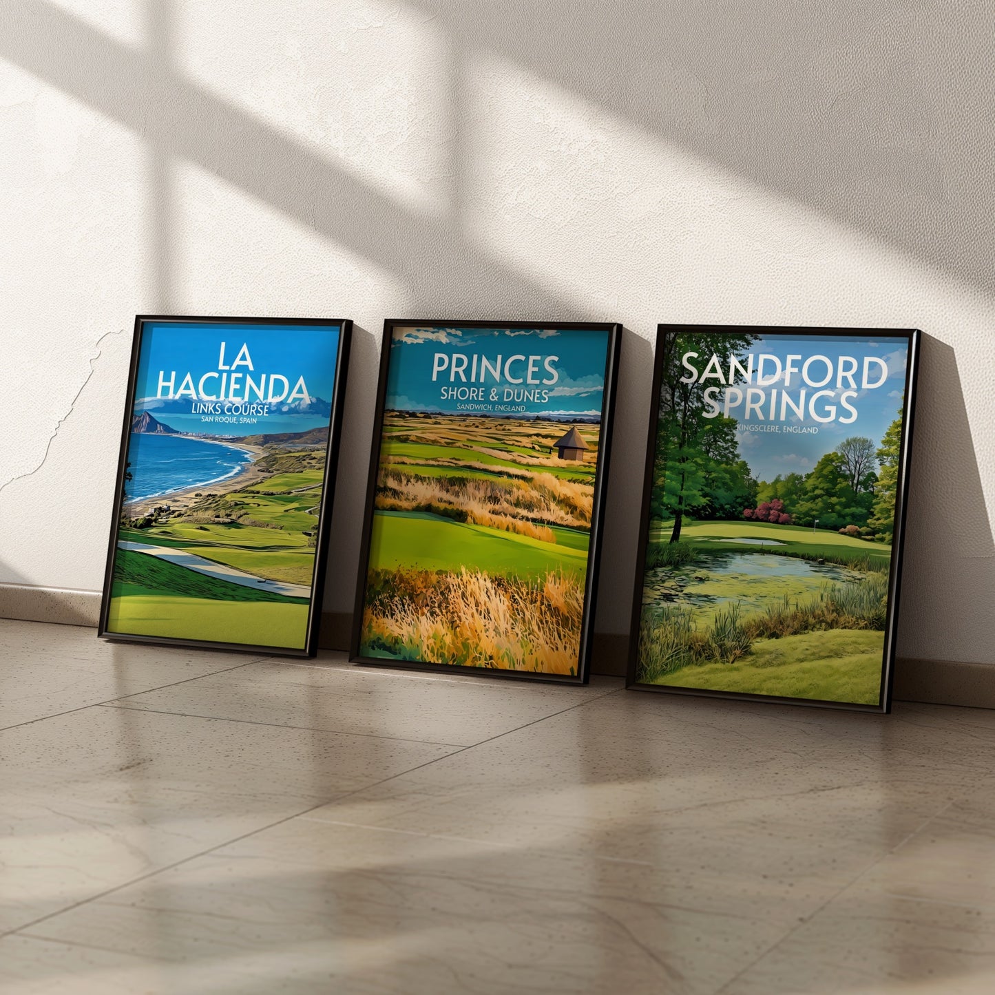 Princes Shore and Dunes Golf Course Print