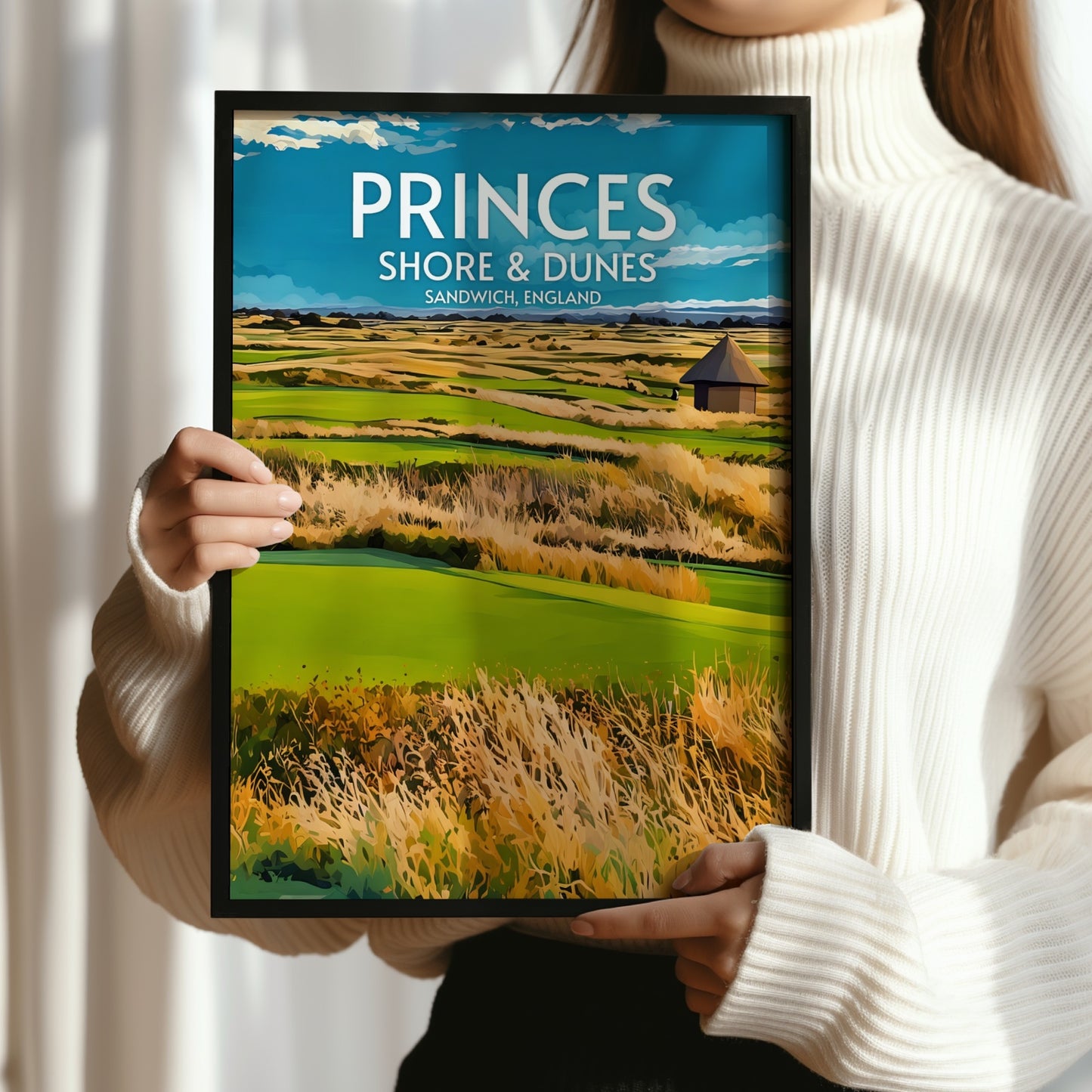 Princes Shore and Dunes Golf Course Print