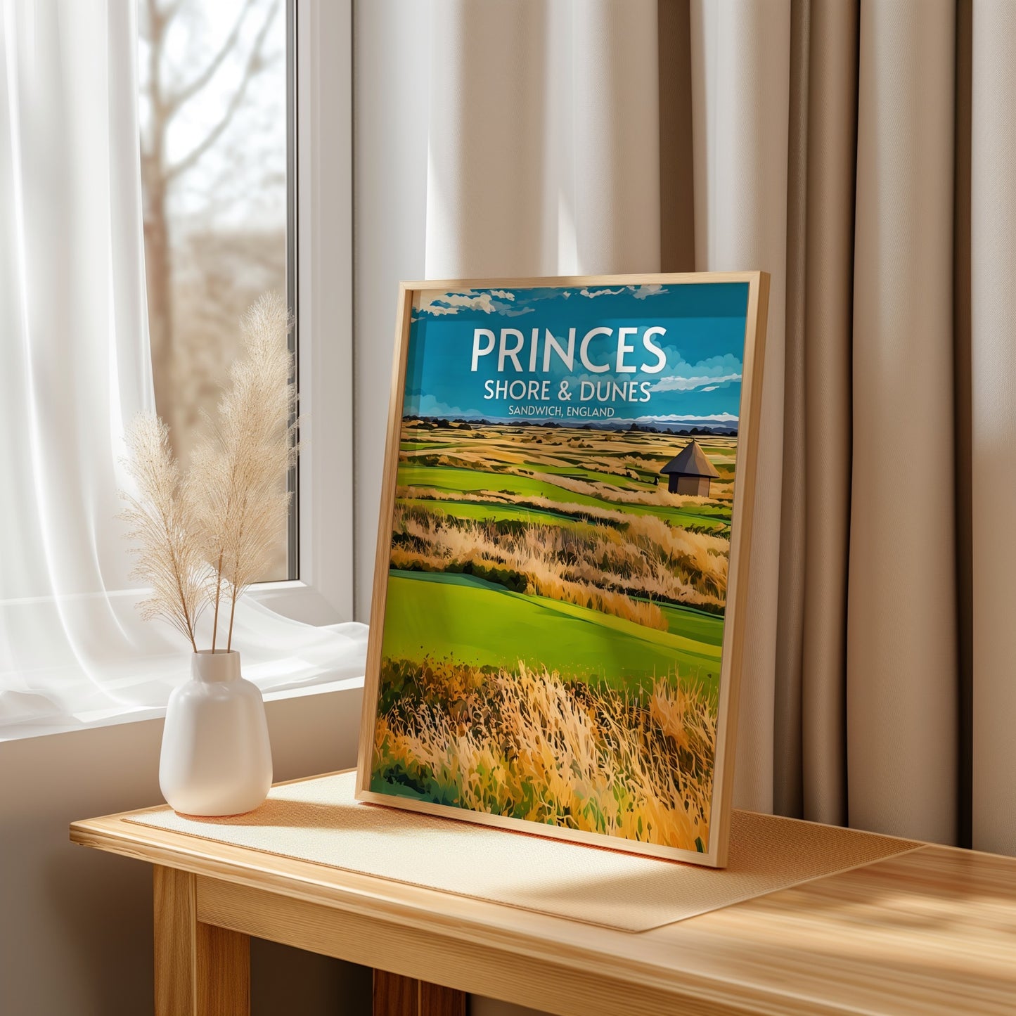 Princes Shore and Dunes Golf Course Print