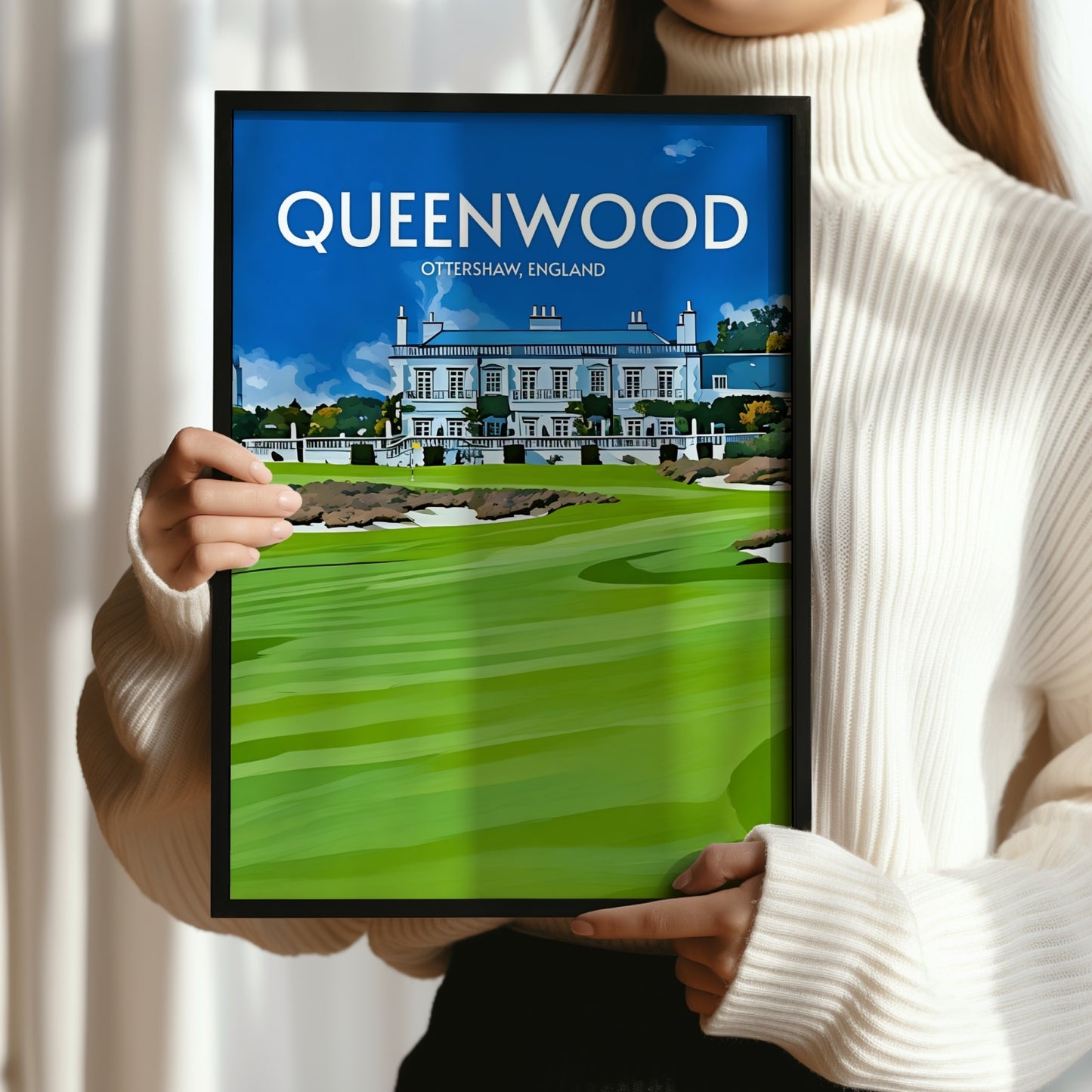 Queenwood Golf Course Print