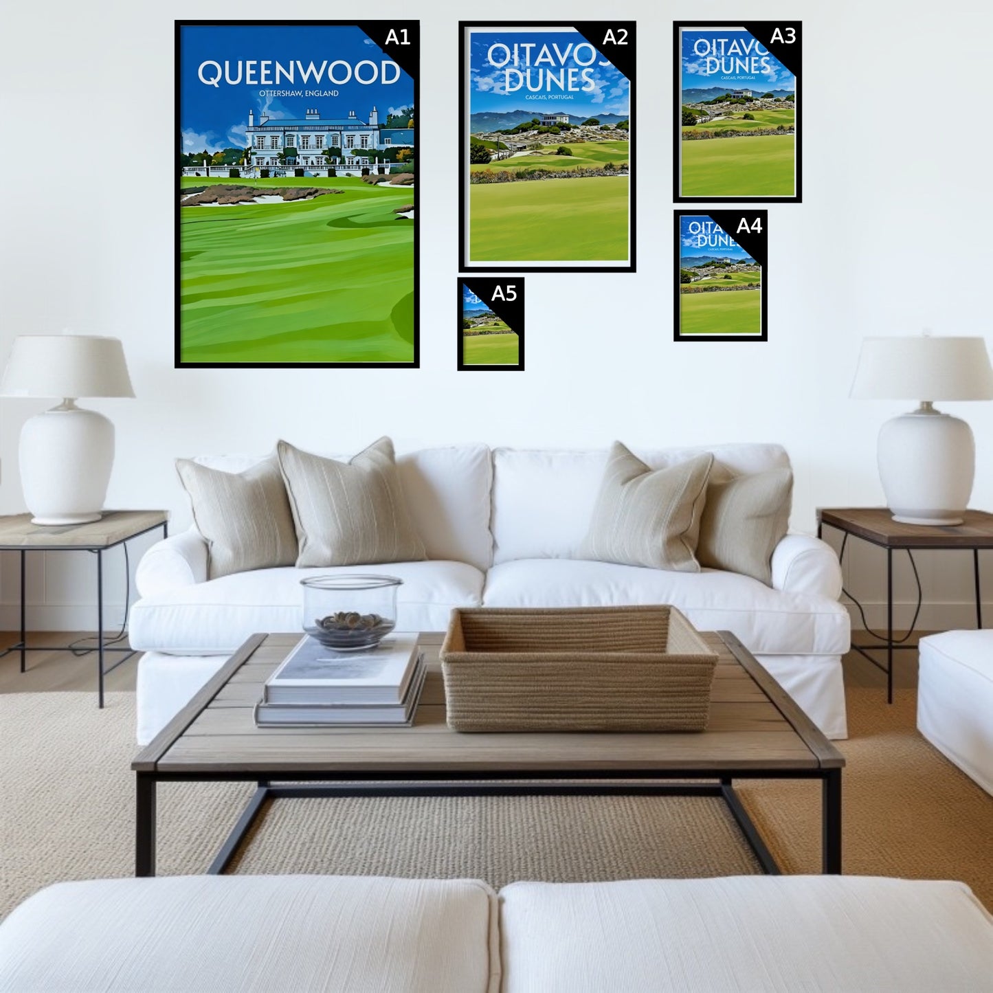 Queenwood Golf Course Print