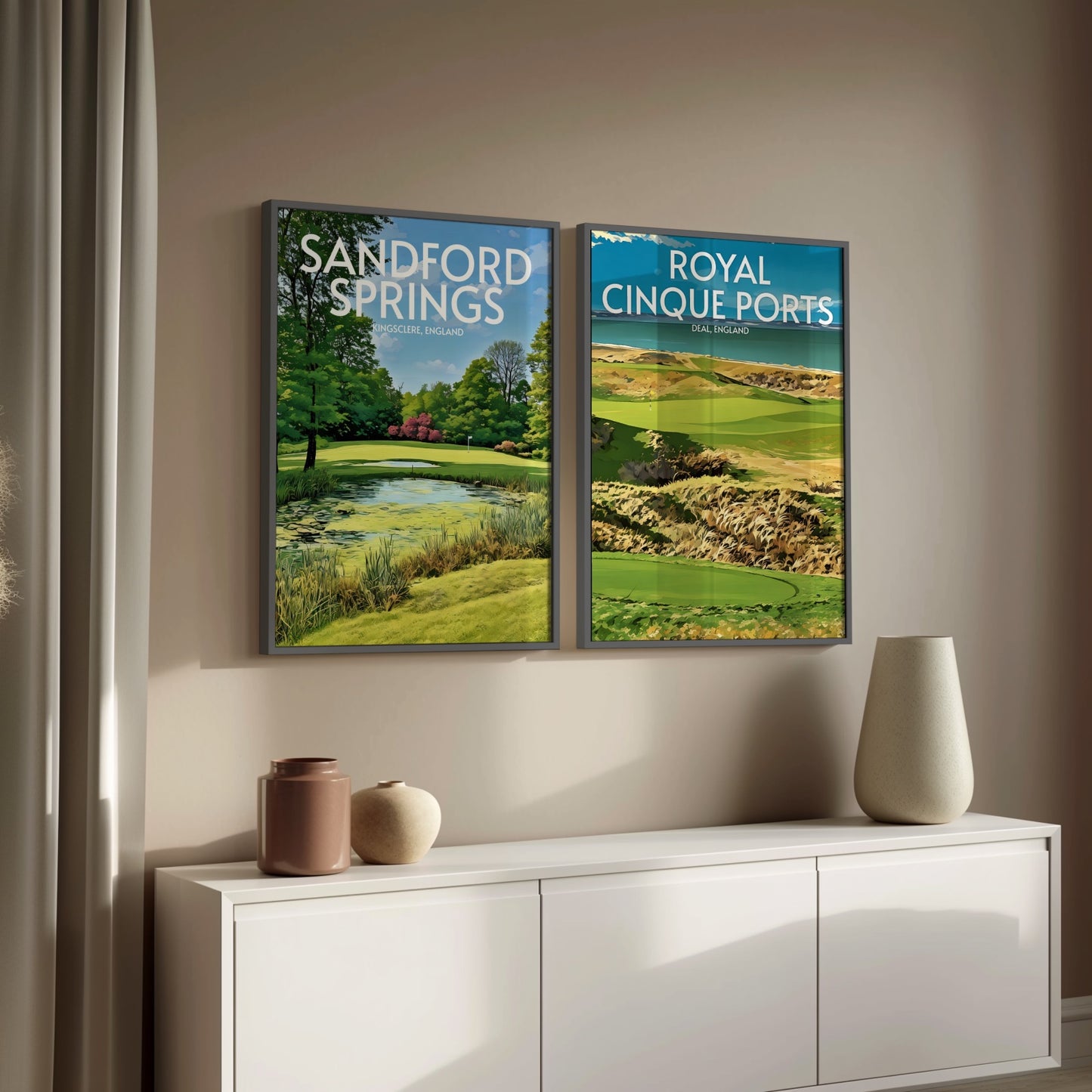 Royal Cinque Ports Golf Course Print