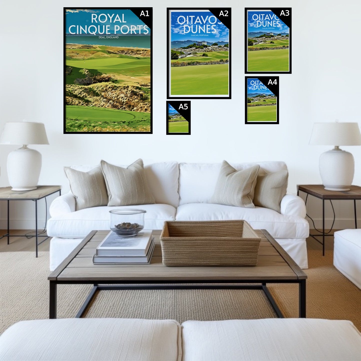Royal Cinque Ports Golf Course Print