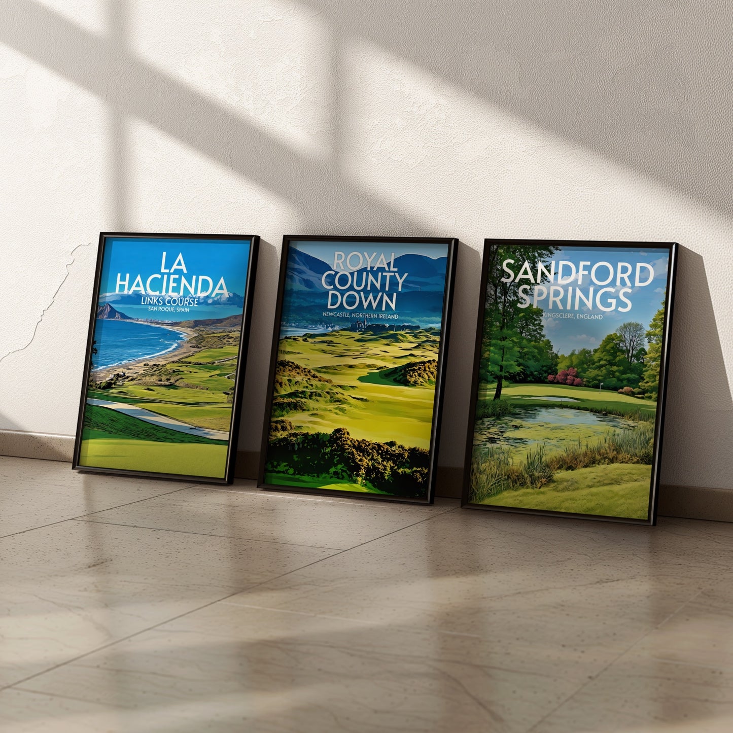 Royal County Down Golf Club Golf Course Print