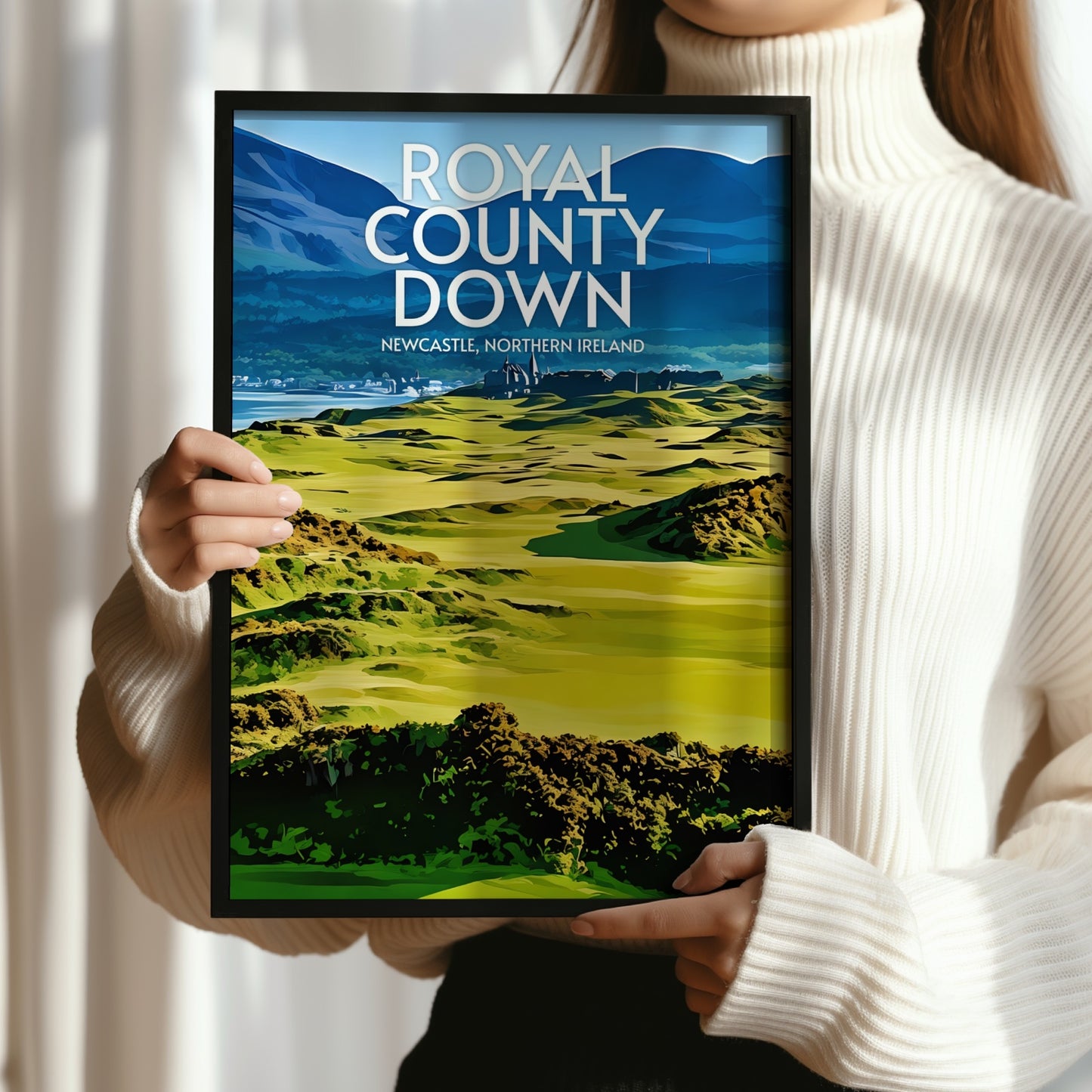 Royal County Down Golf Club Golf Course Print