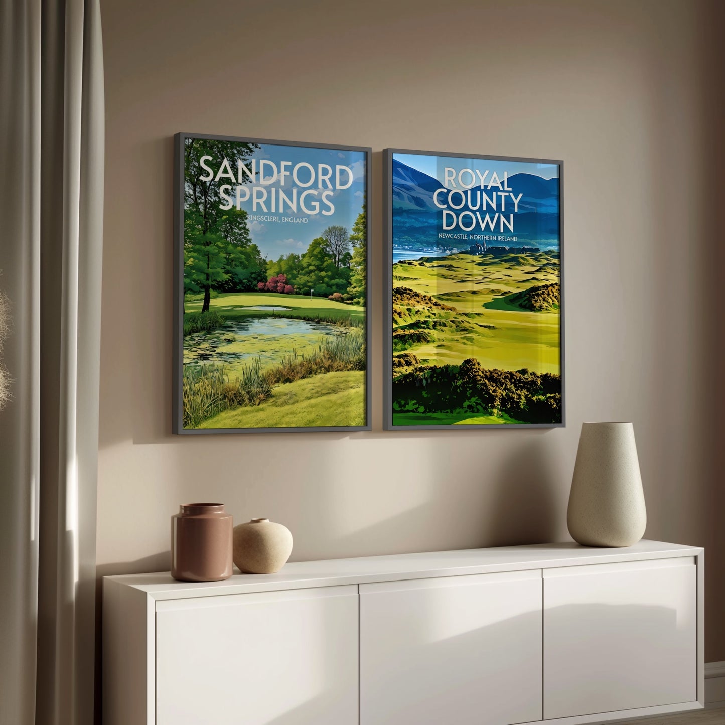 Royal County Down Golf Club Golf Course Print