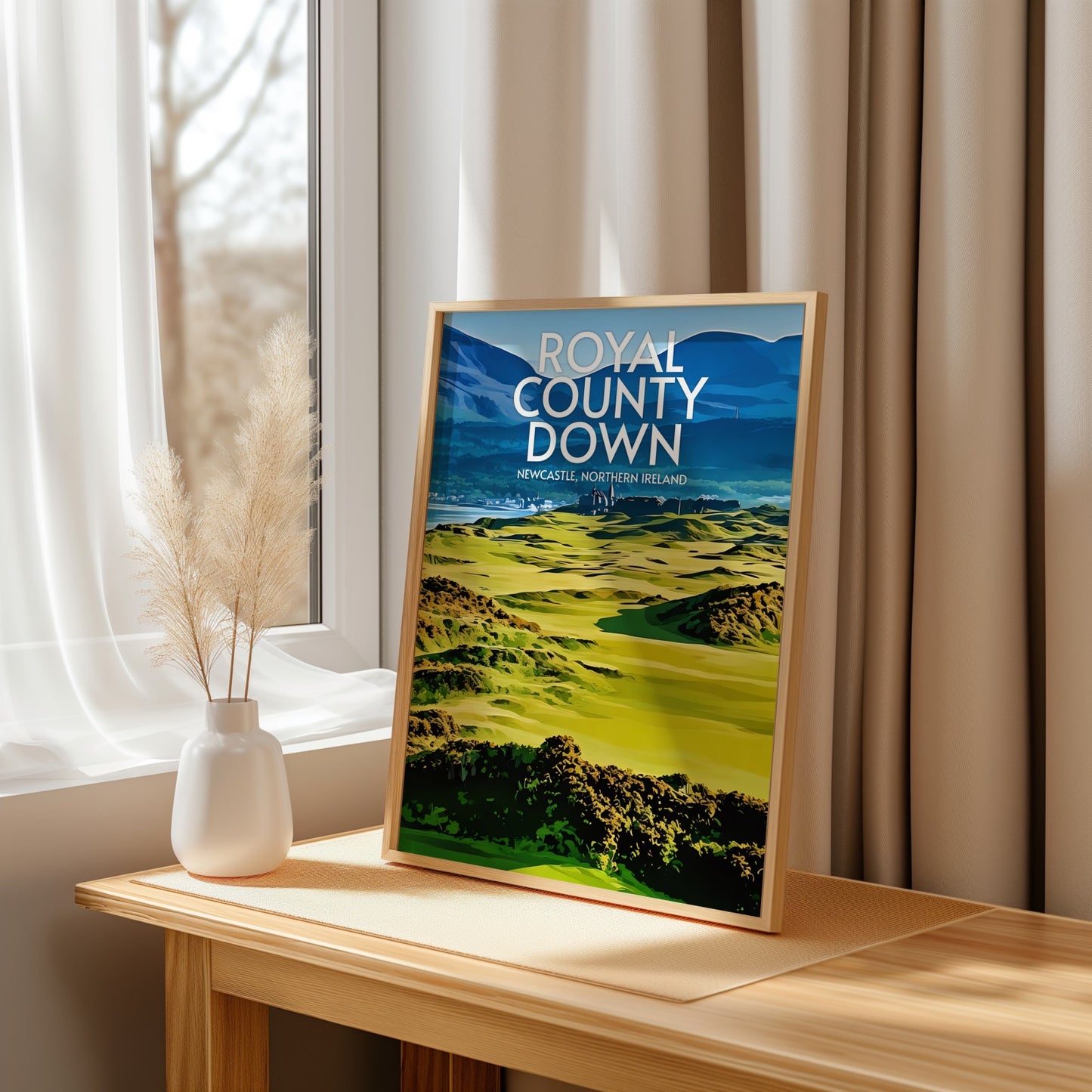 Royal County Down Golf Club Golf Course Print
