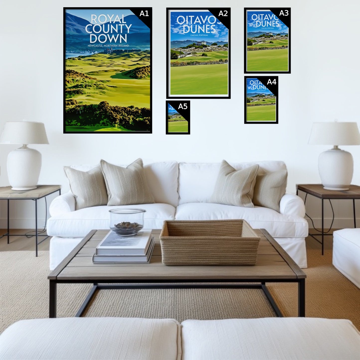 Royal County Down Golf Club Golf Course Print