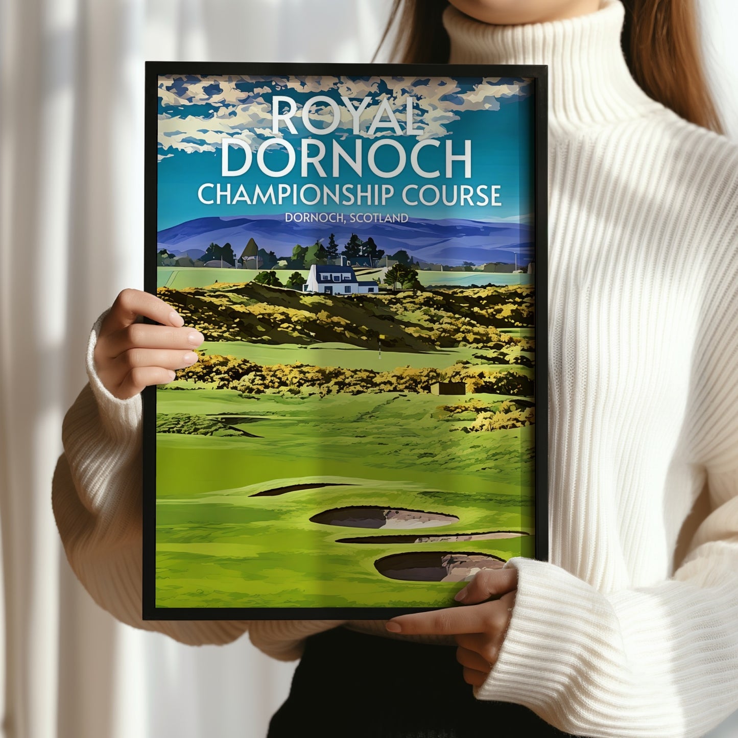 Royal Dornoch Golf Course Print