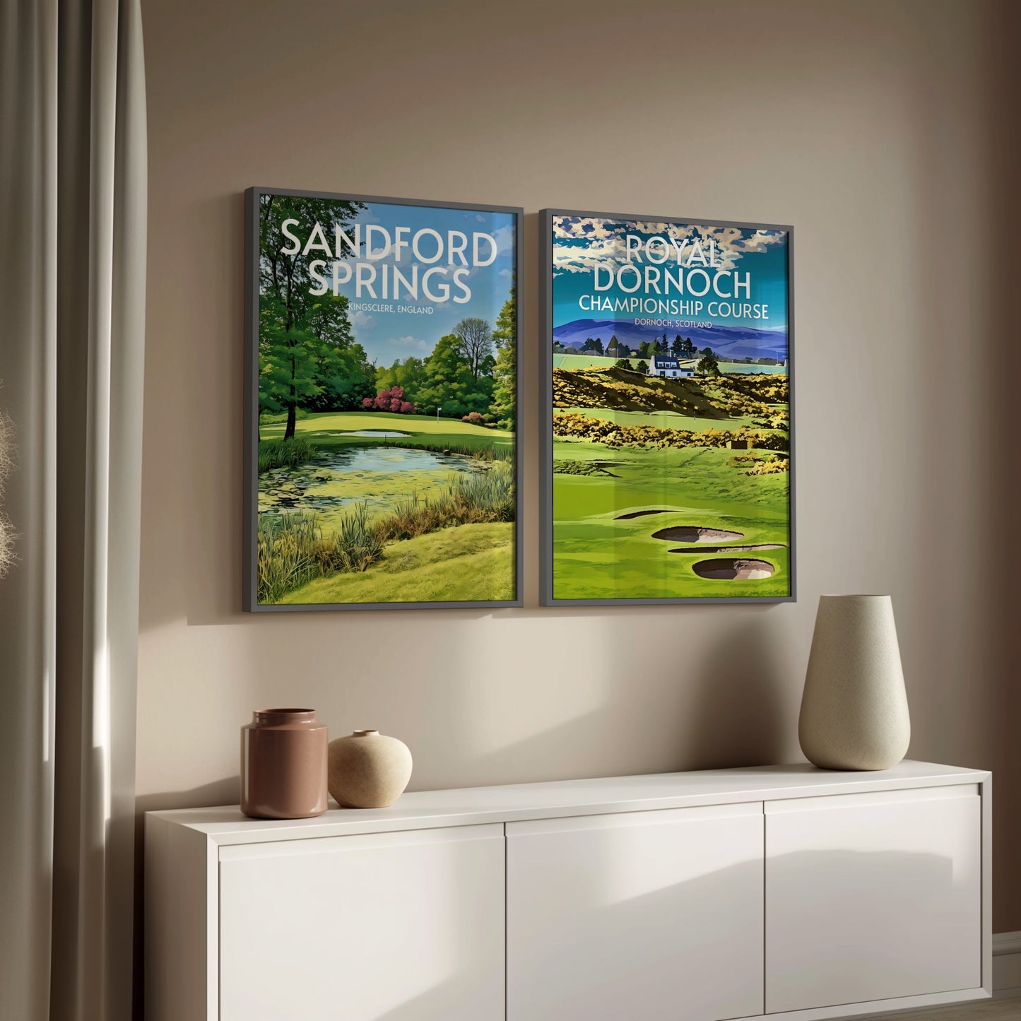 Royal Dornoch Golf Course Print