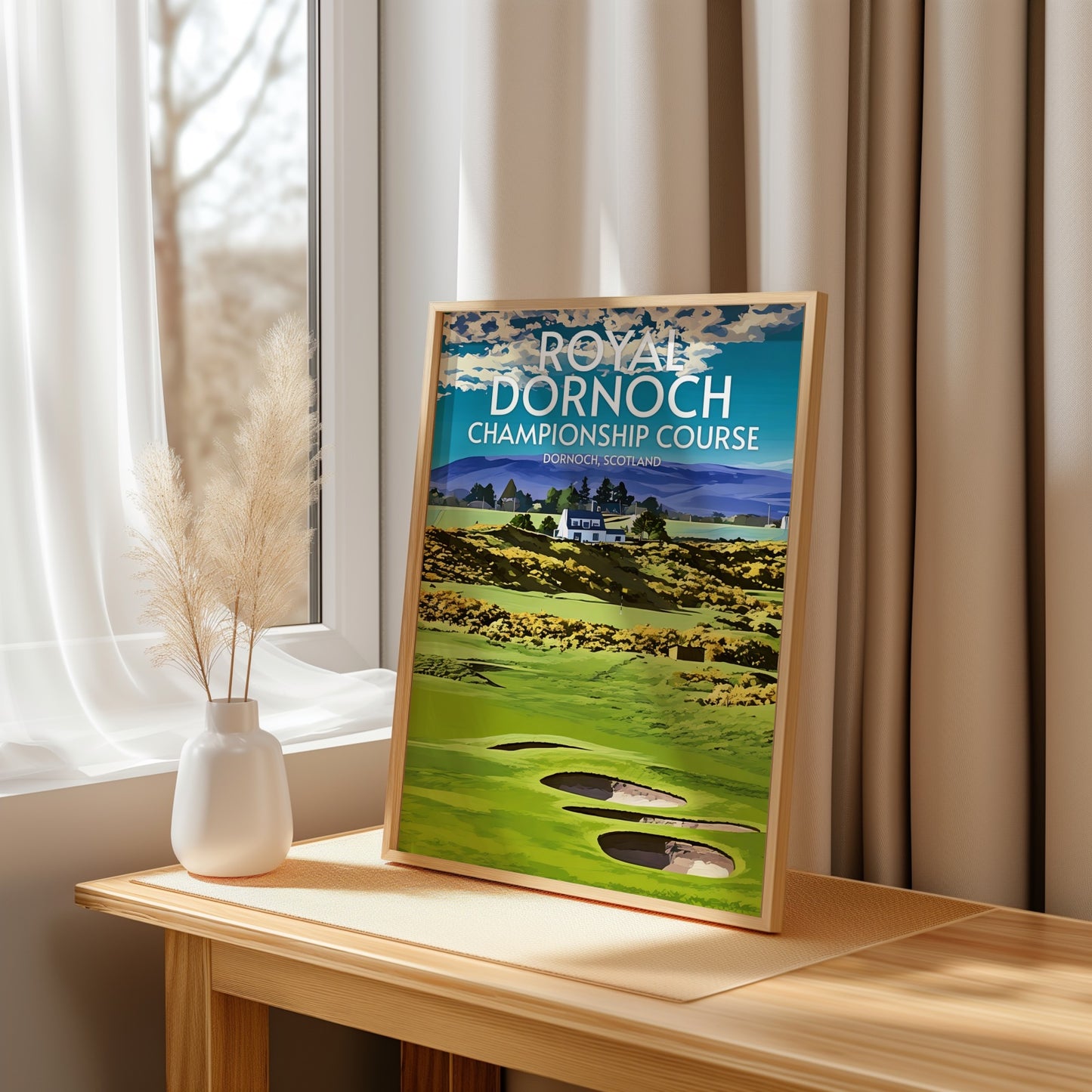 Royal Dornoch Golf Course Print
