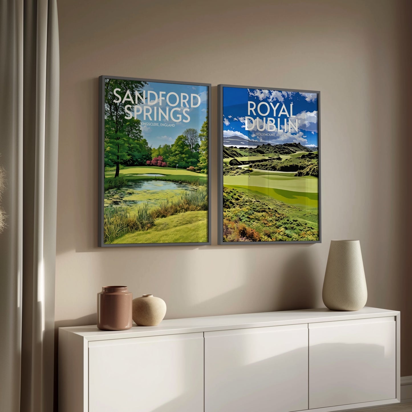 Royal Dublin Golf Course Print