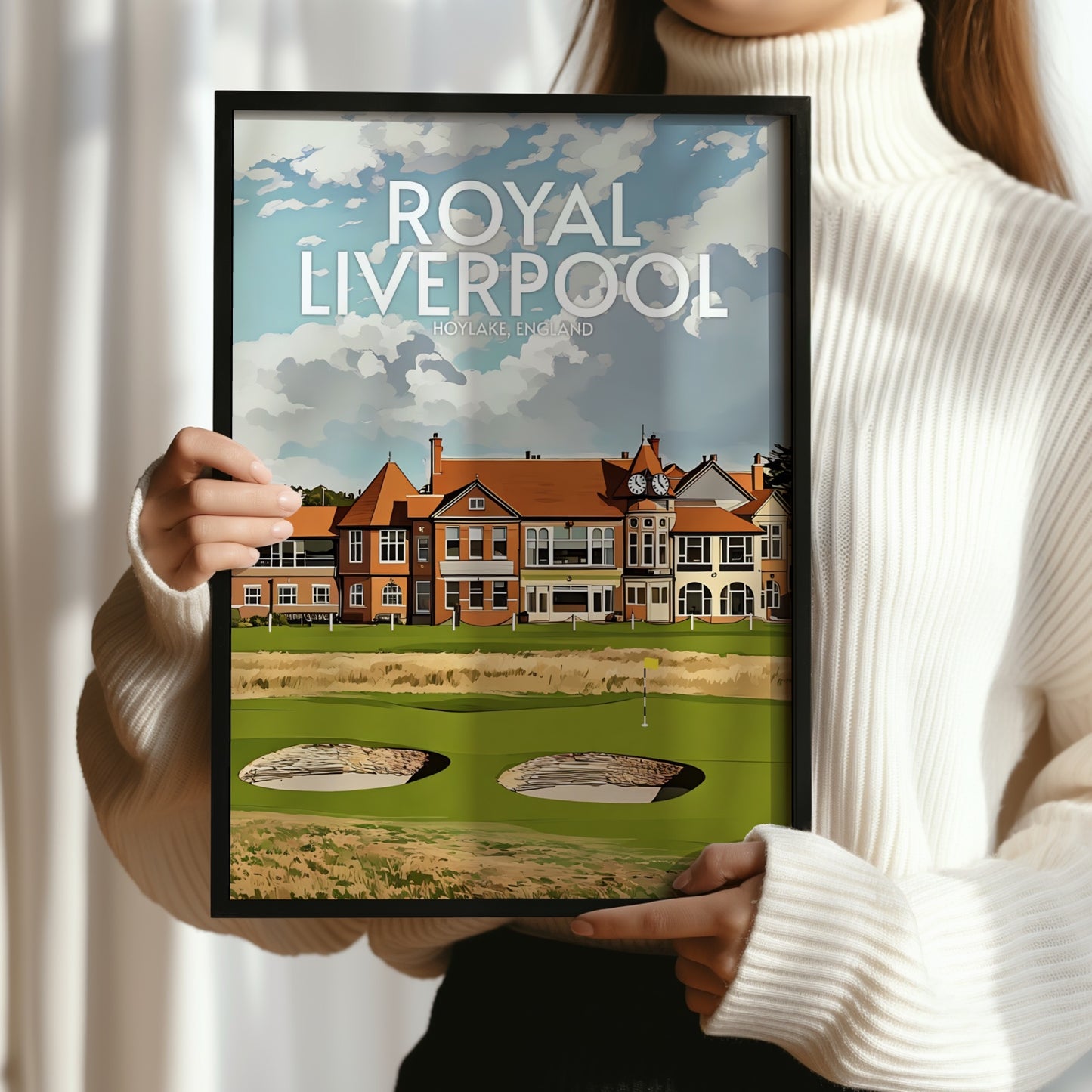 Royal Liverpool Golf Course Print
