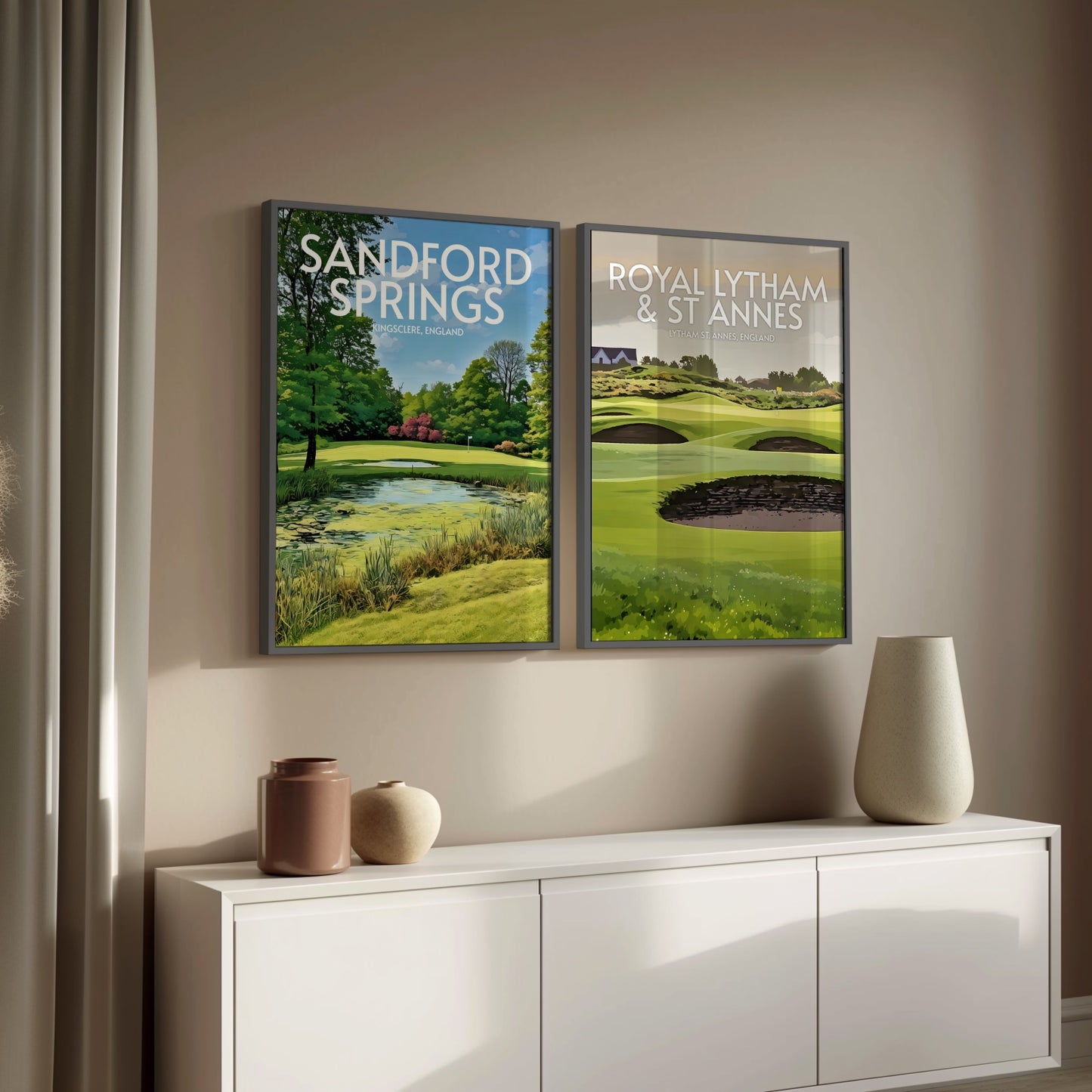 Royal Lytham and St Annes Golf Course Print