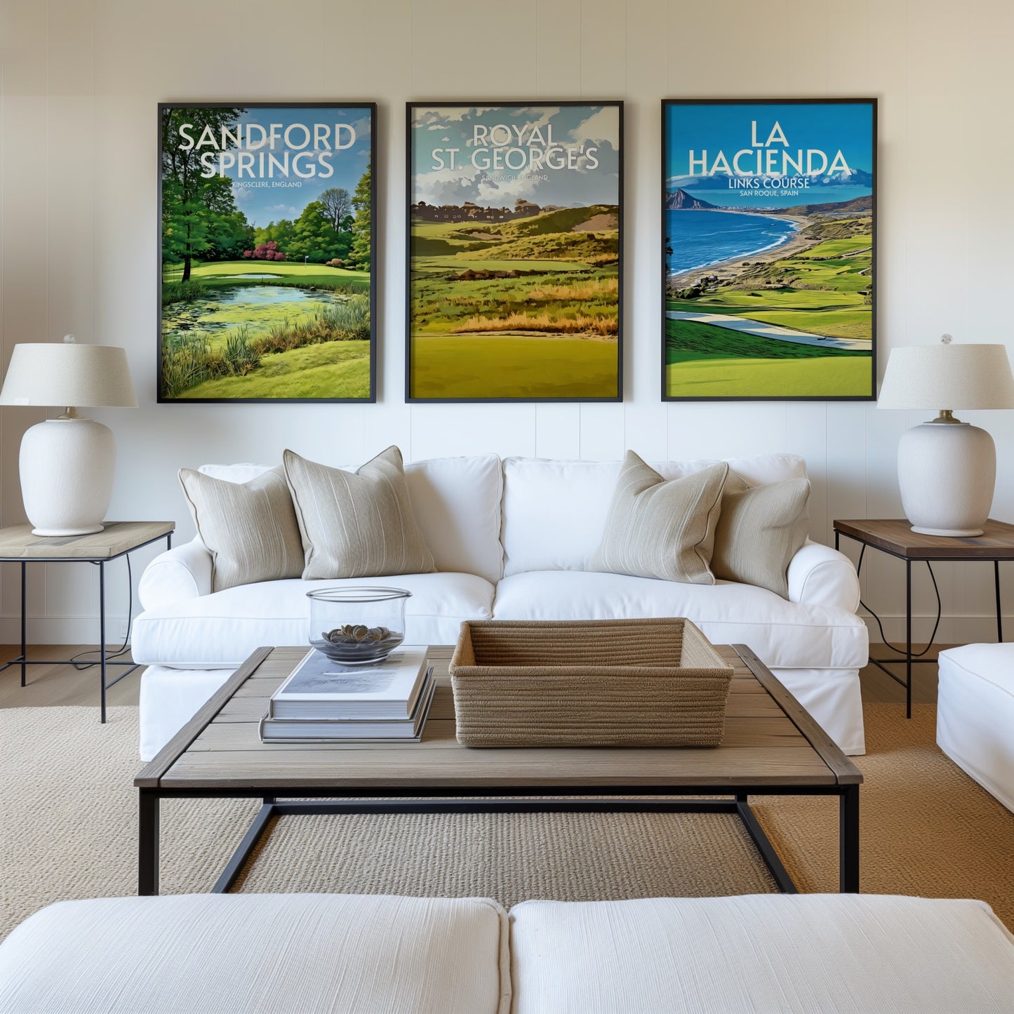 Royal St George's Golf Course Print