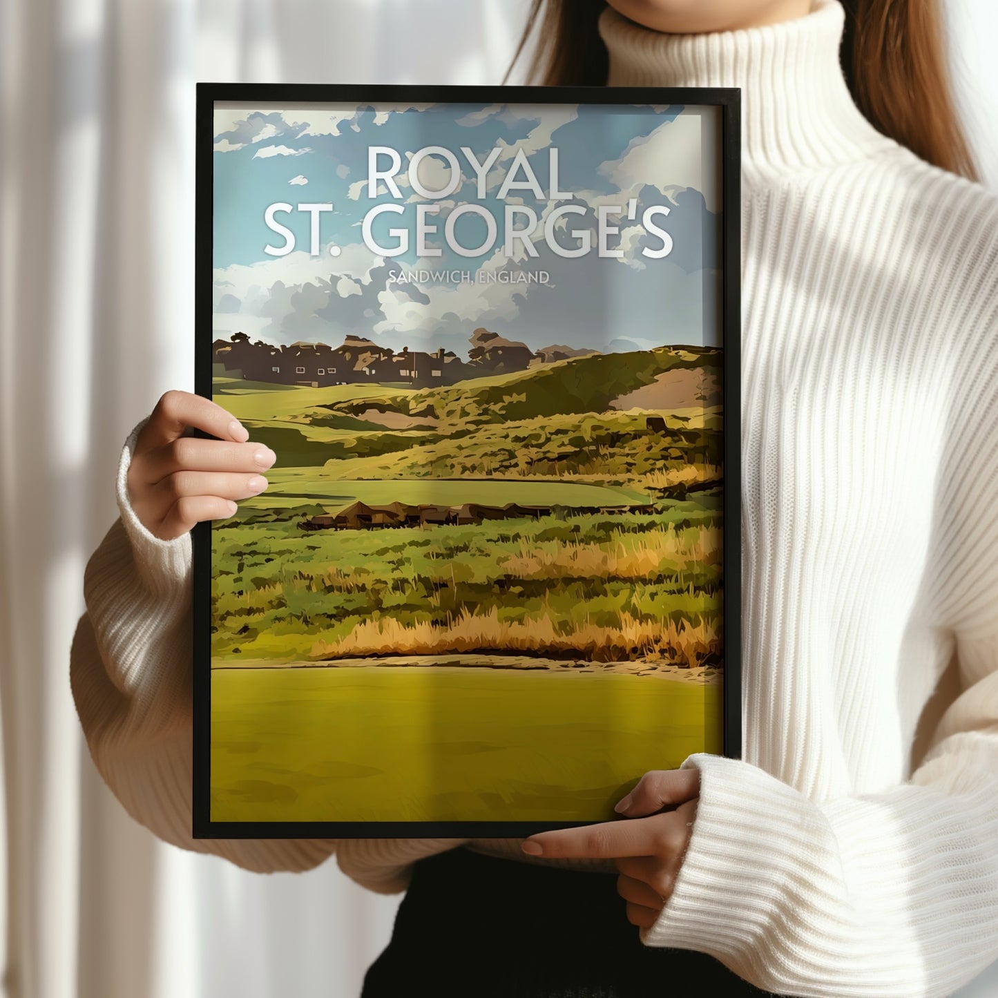 Royal St George's Golf Course Print