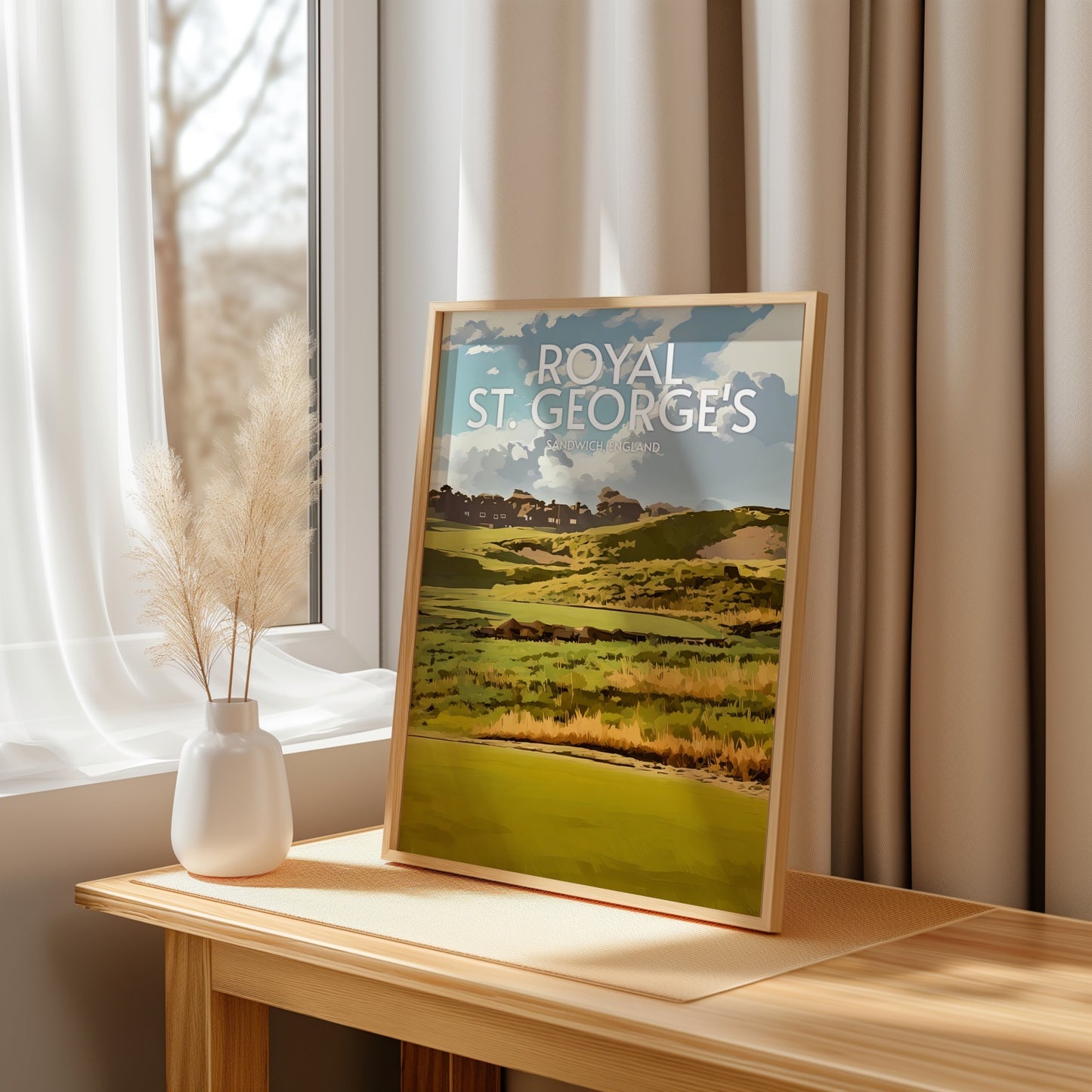 Royal St George's Golf Course Print