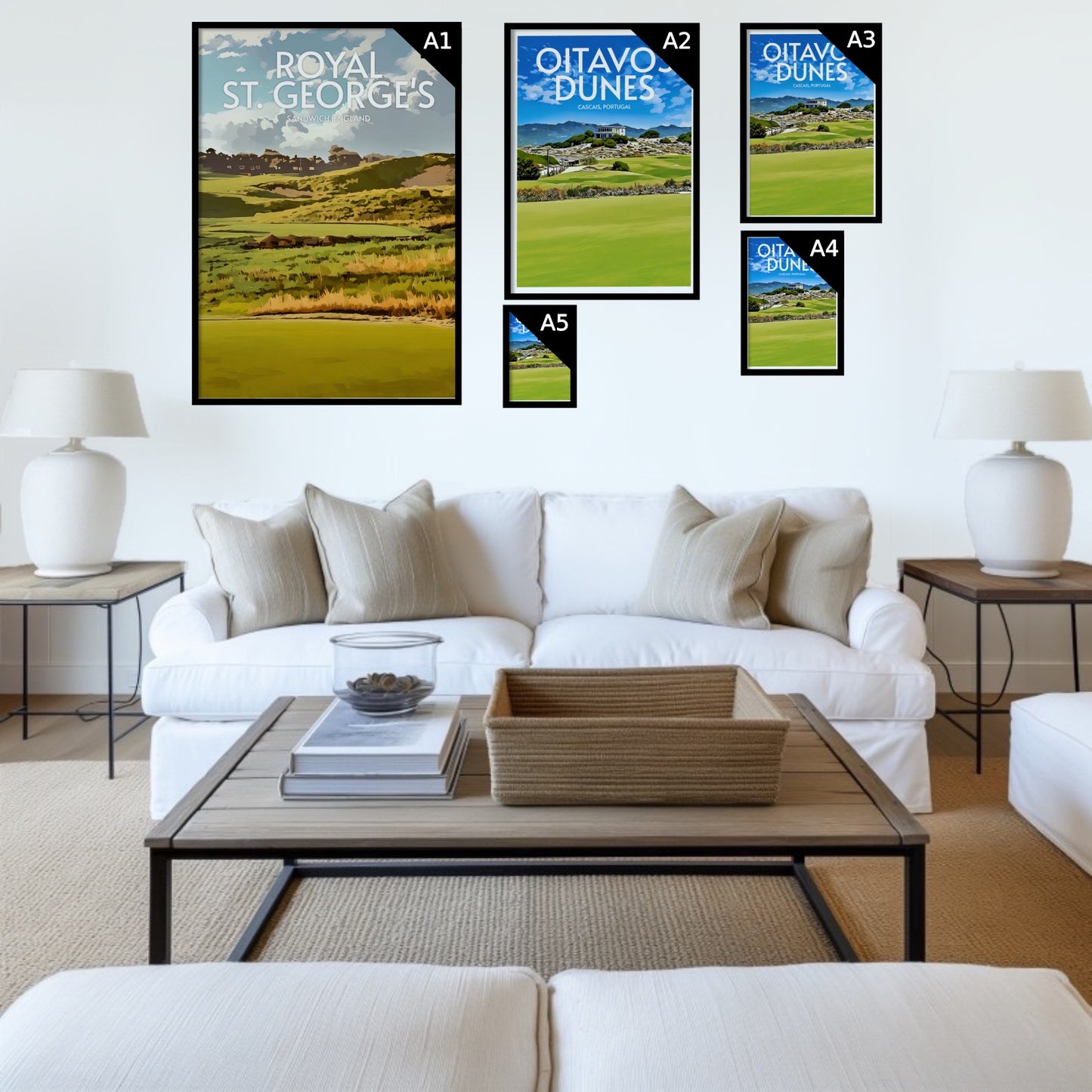 Royal St George's Golf Course Print