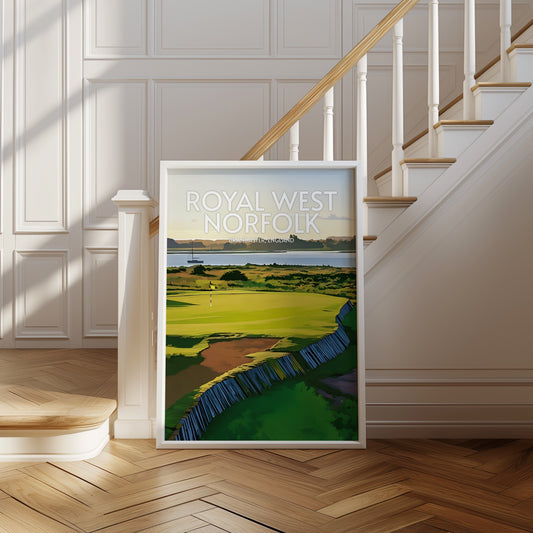 Royal West Norfolk Golf Course Print