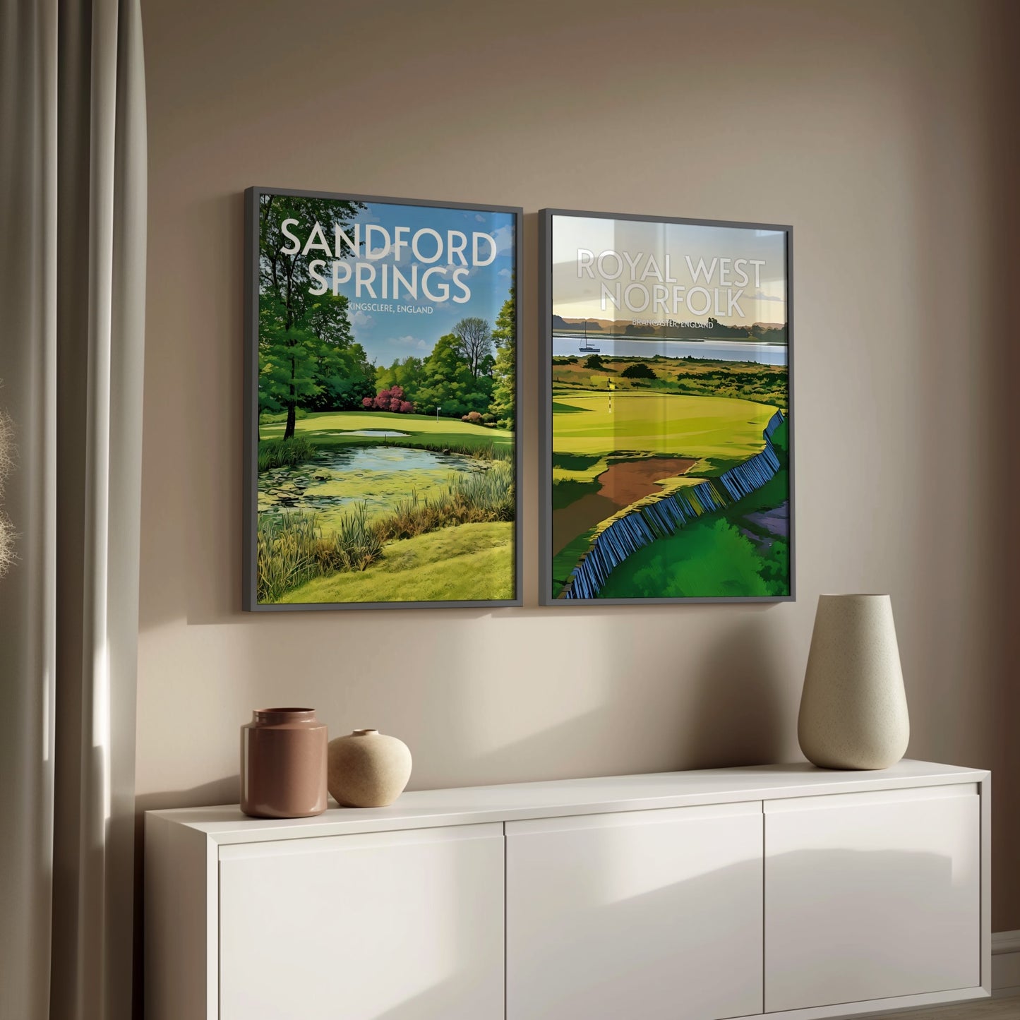 Royal West Norfolk Golf Course Print