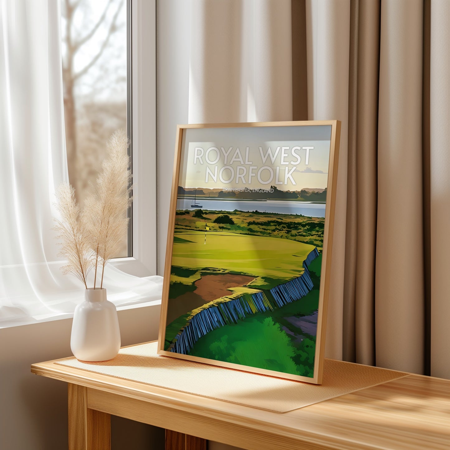 Royal West Norfolk Golf Course Print