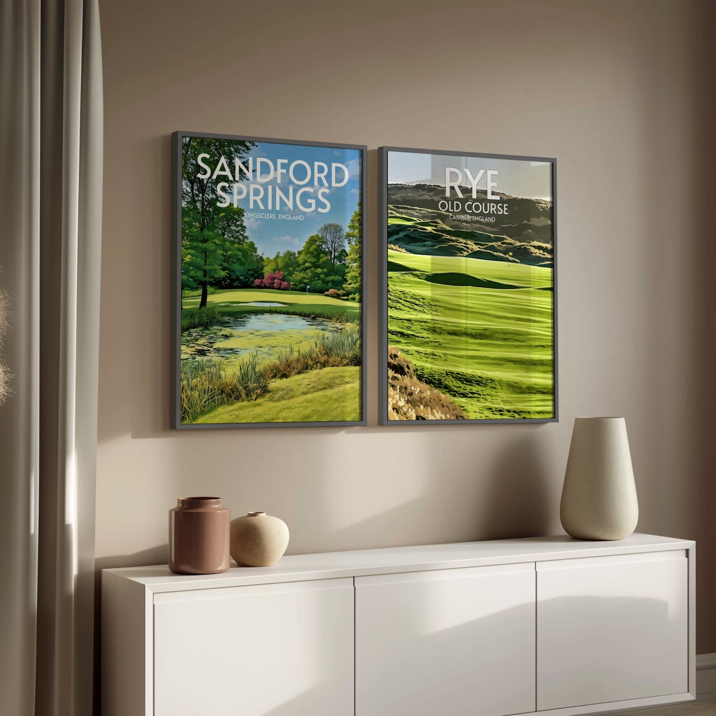 Rye Golf Course Print