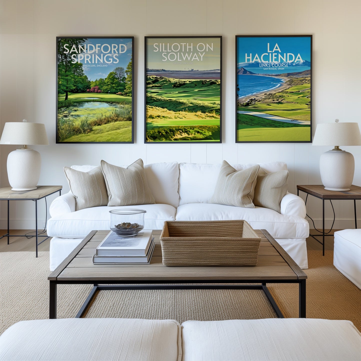 Silloth on Solway Golf Course Print