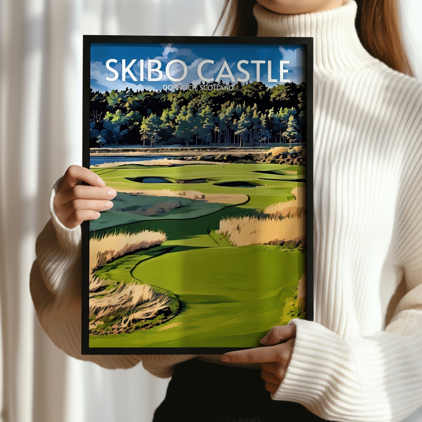 Skibo Castle Golf Course Print