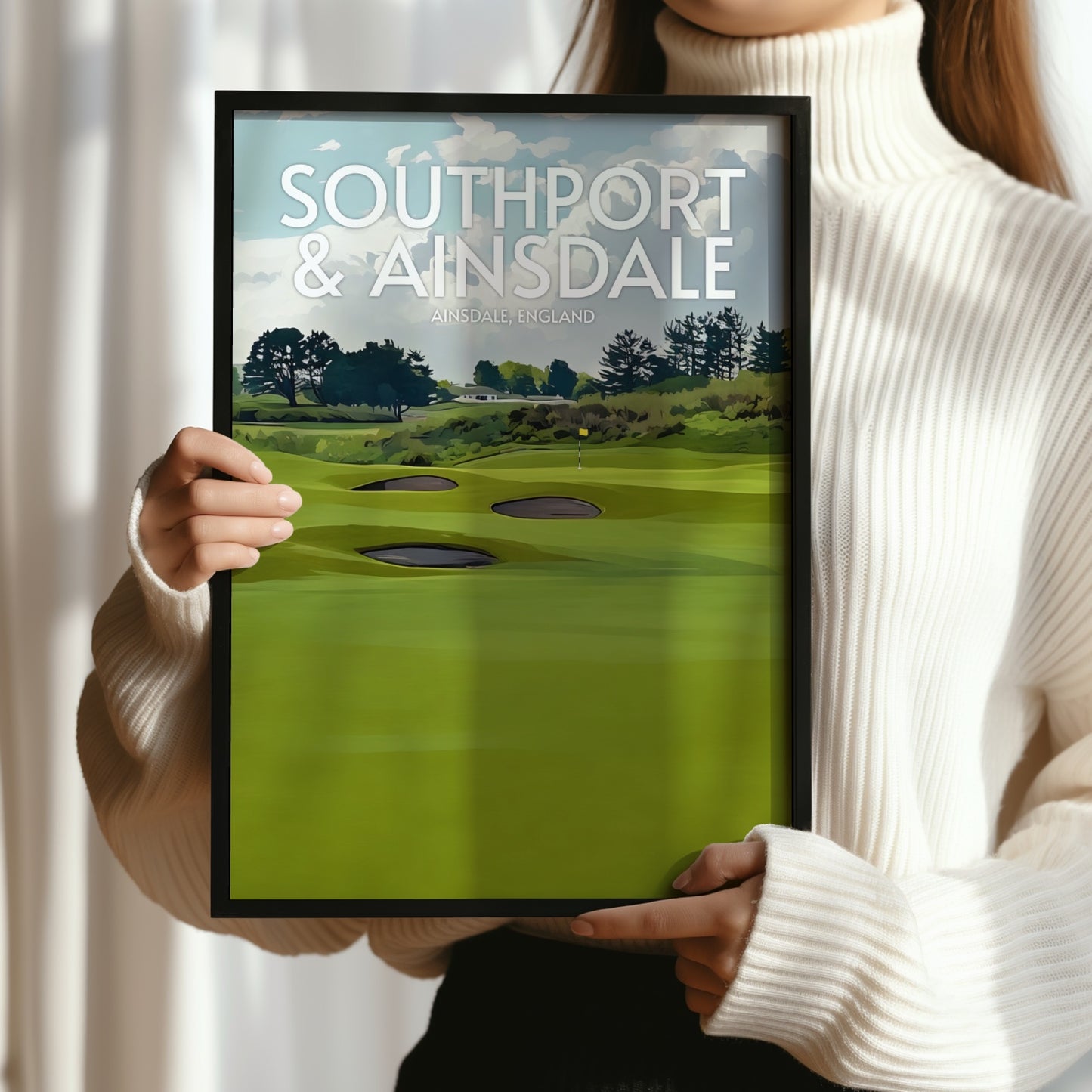 Southport and Ainsdale Golf Course Print