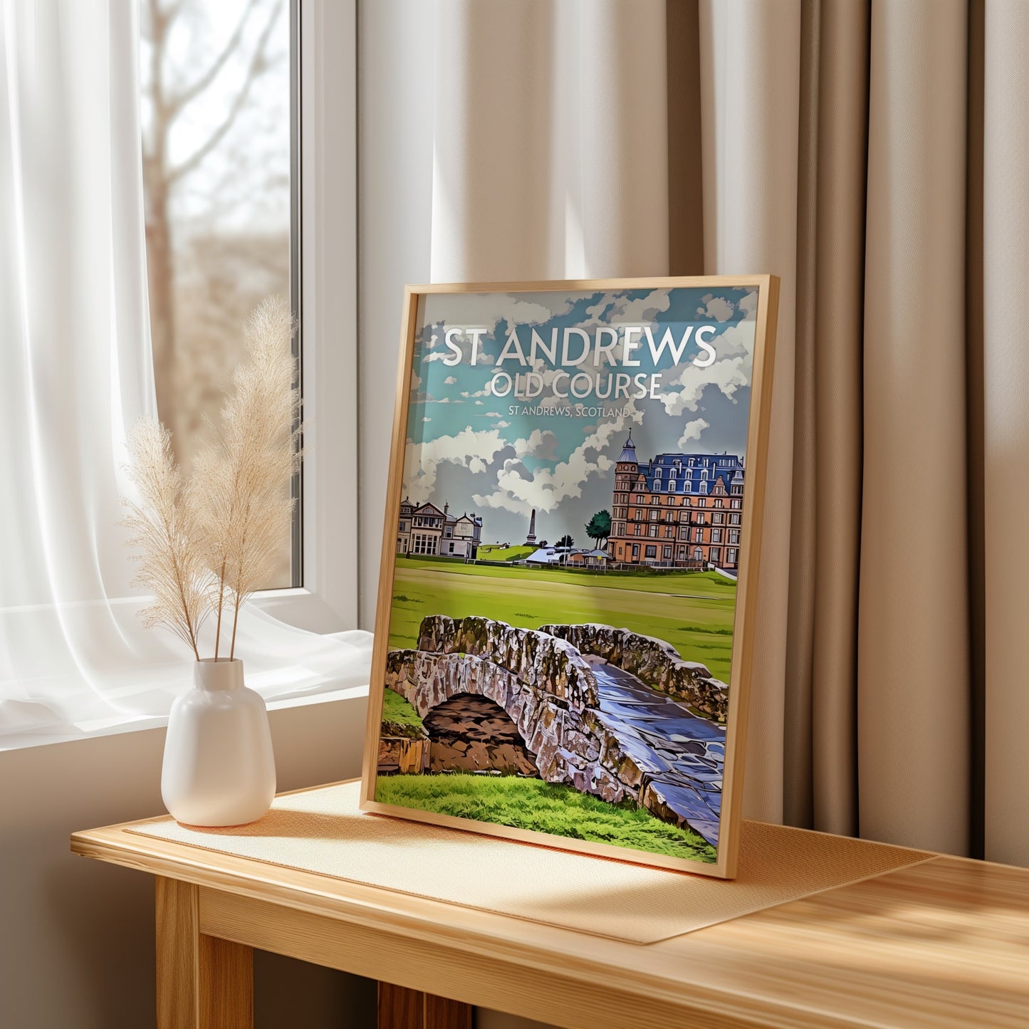 St Andrews Old Course Golf Course Print