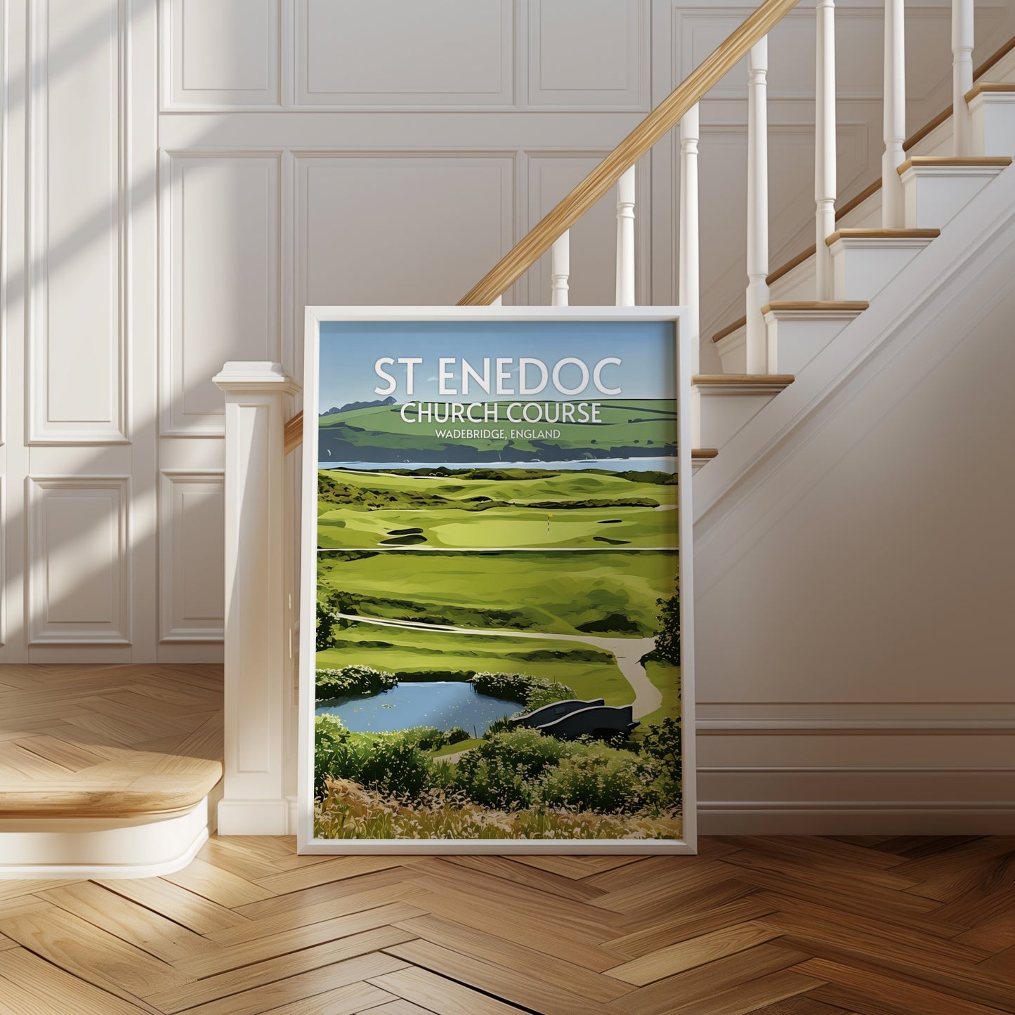 St Enedoc Golf Course Print