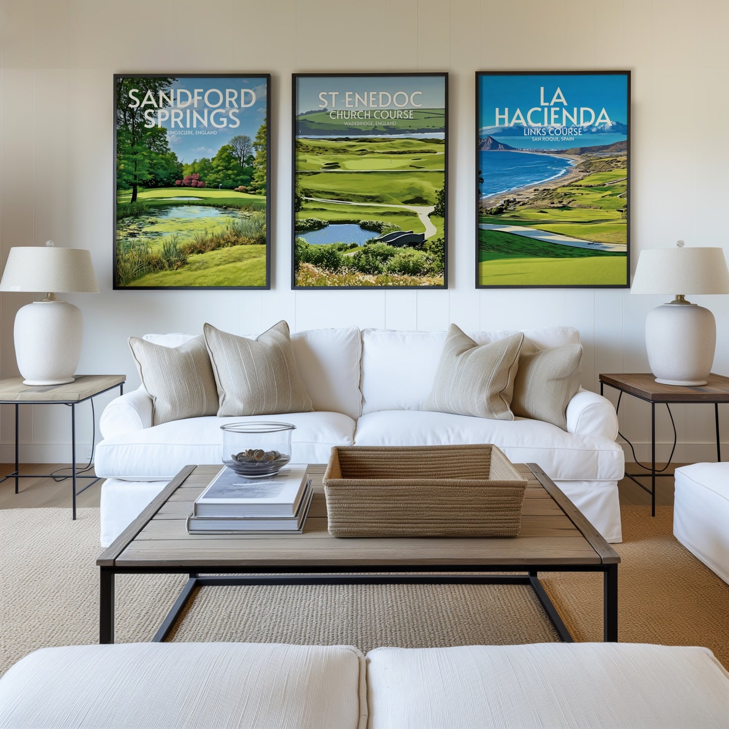 St Enedoc Golf Course Print