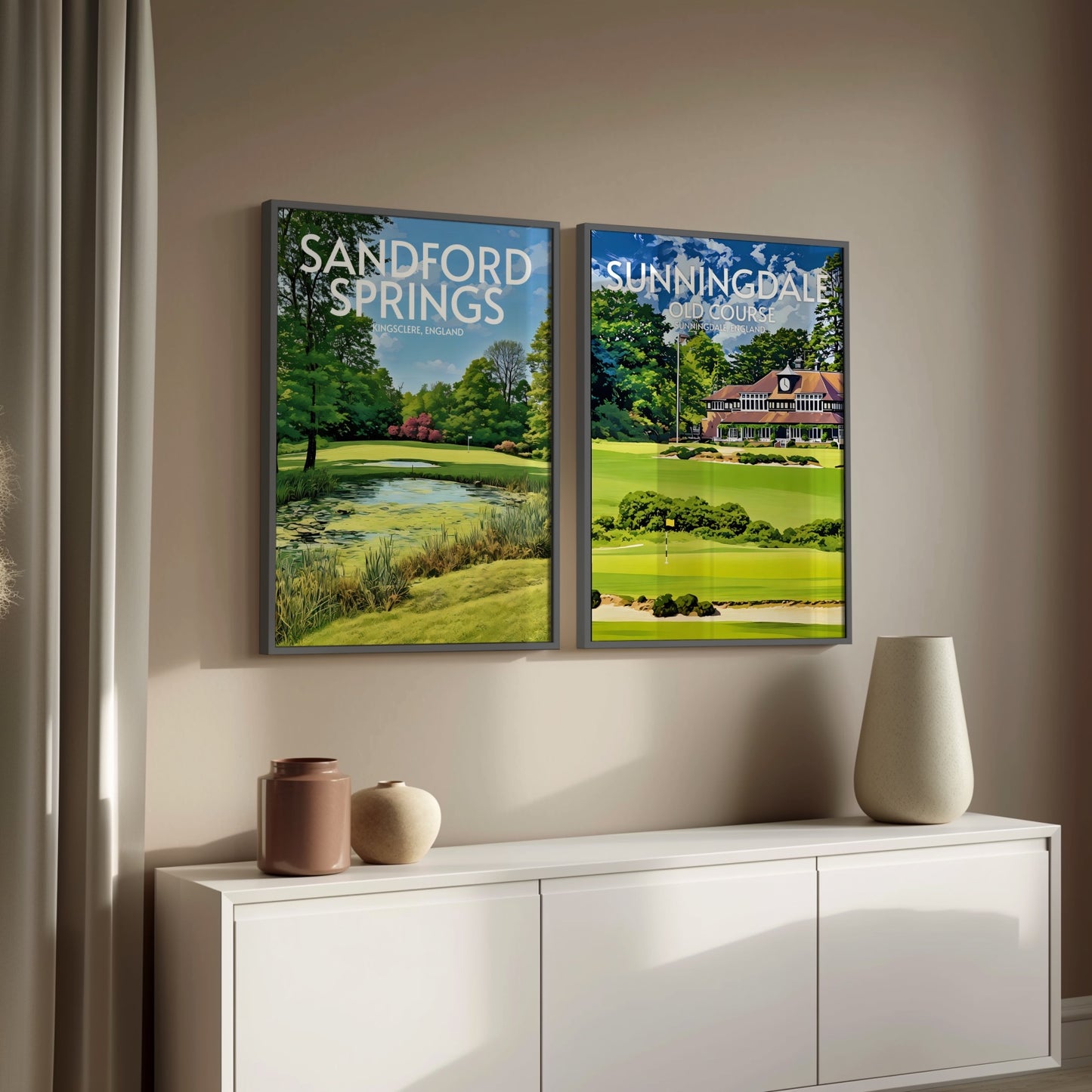Sunningdale Old Course Golf Course Print