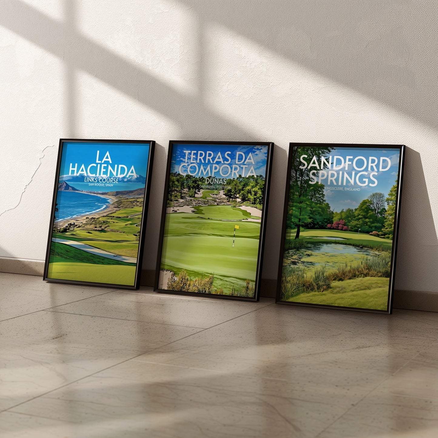 Terras De Comporta Dunas Golf Course Poster Print Wall Art