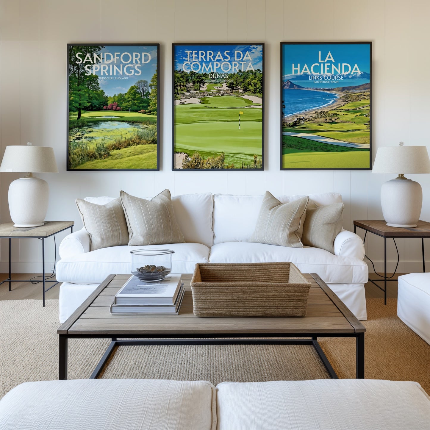 Terras De Comporta Dunas Golf Course Poster Print Wall Art