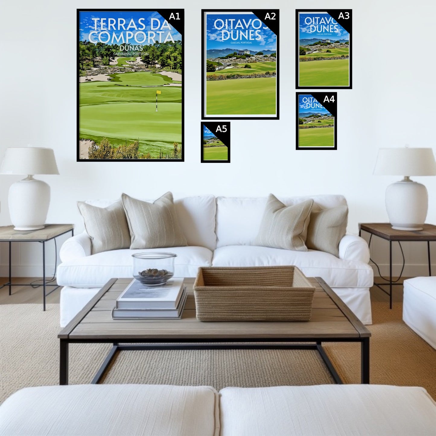 Terras De Comporta Dunas Golf Course Poster Print Wall Art