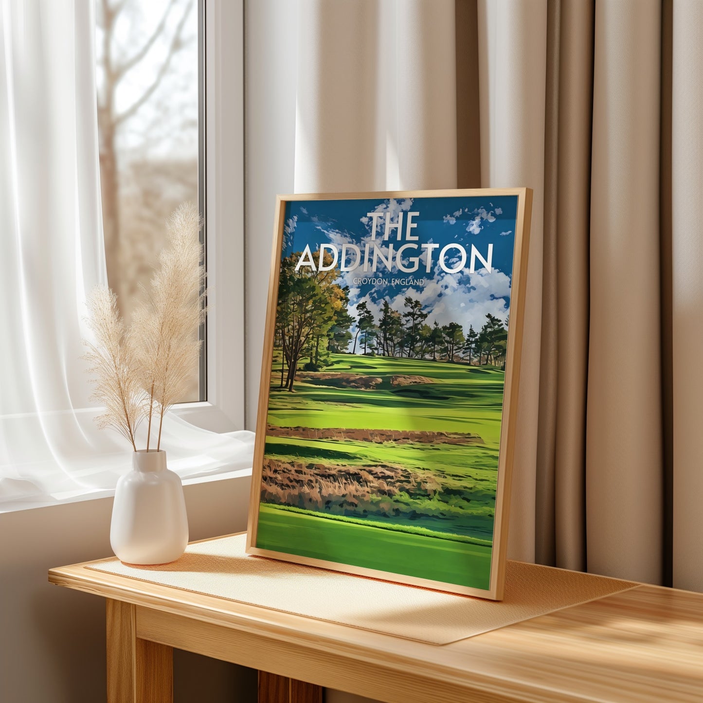 The Addington Golf Course Print